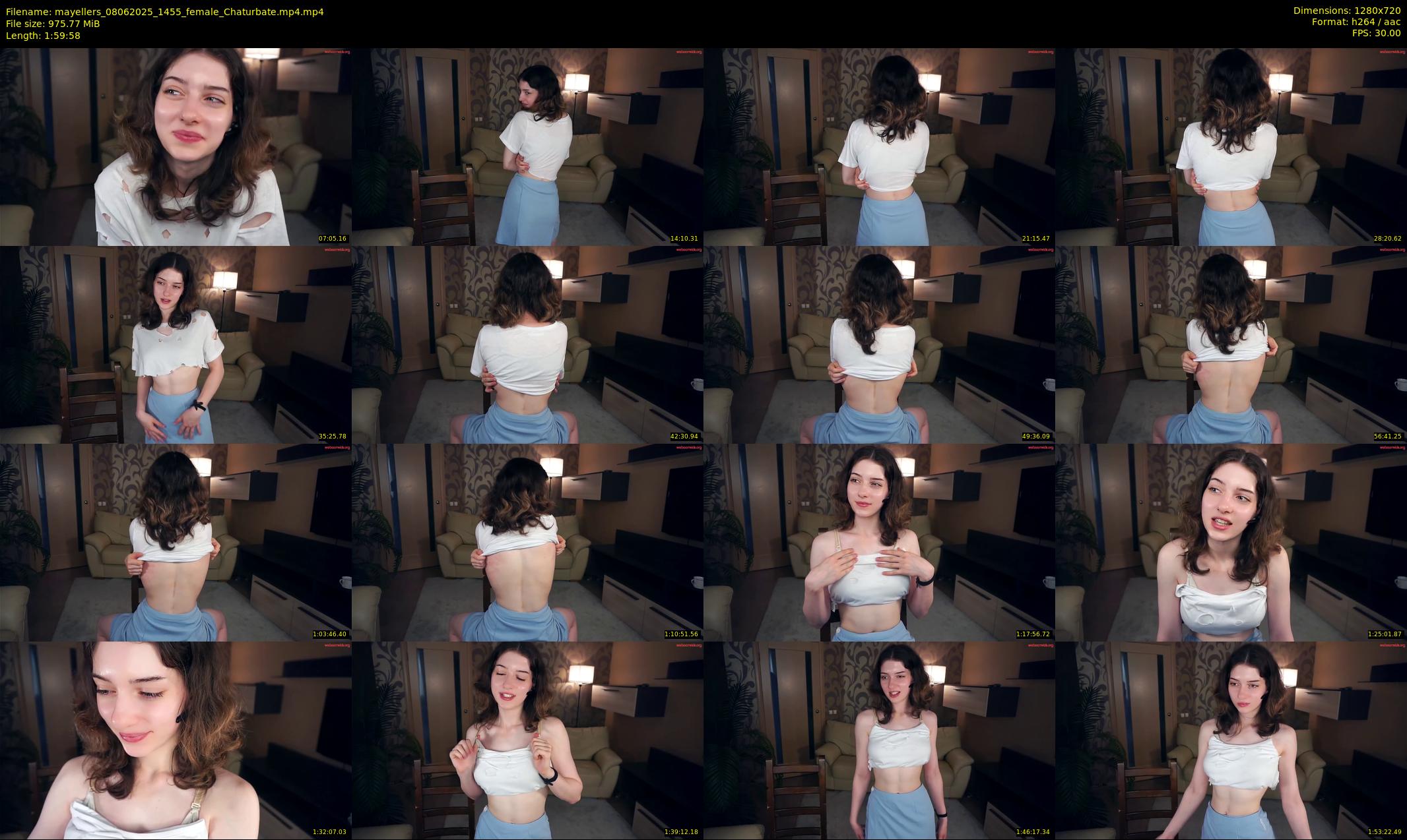mayellers — 120 minute Chaturbate female cam show recording, 720p, Jun 8, 2025