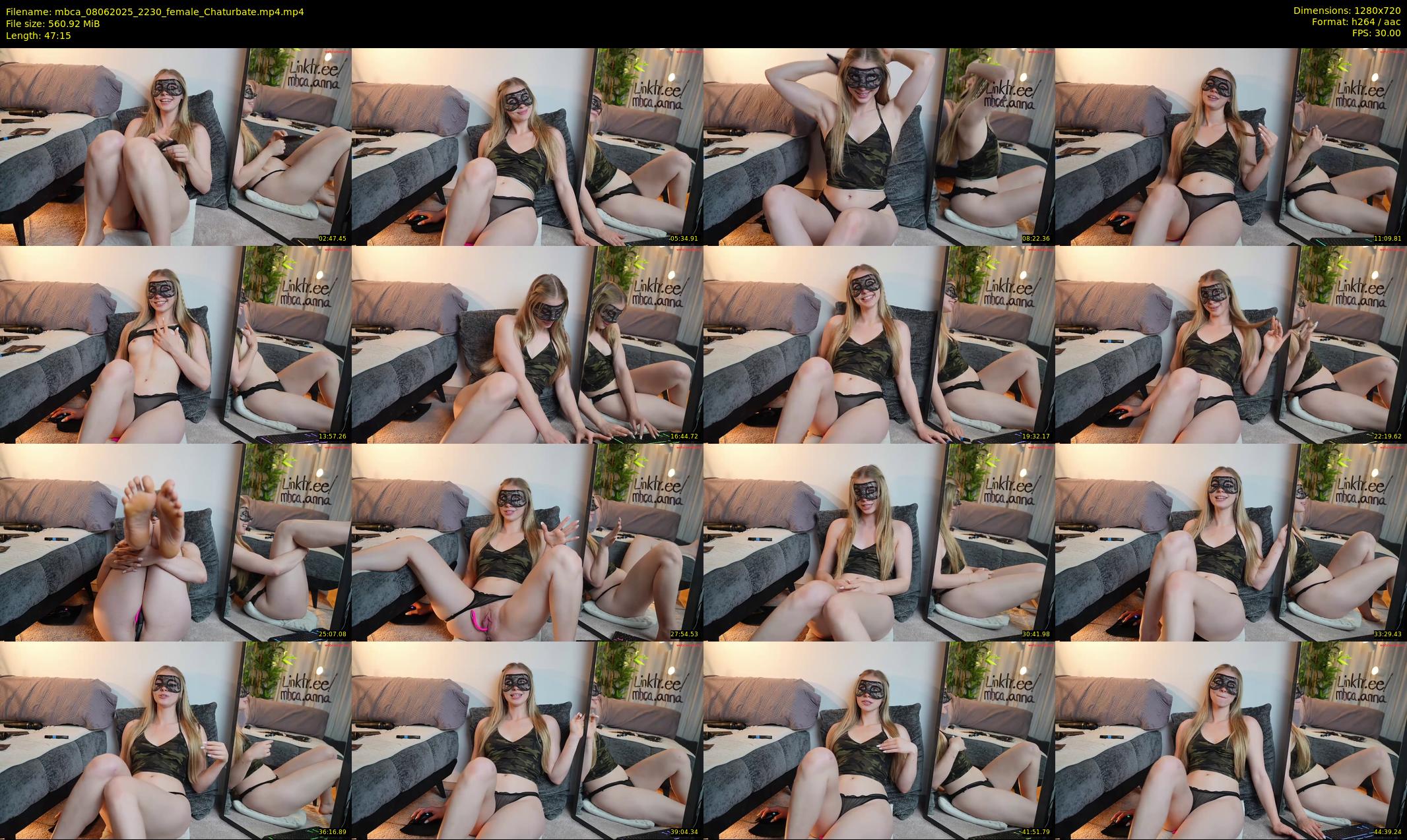 mbca — 48 minute Chaturbate couple cam show recording, 720p, Jun 8, 2025