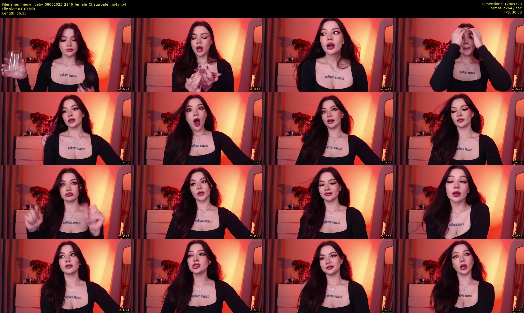 meow__baby — 7 minute Chaturbate female cam show recording, 720p, Jun 8, 2025