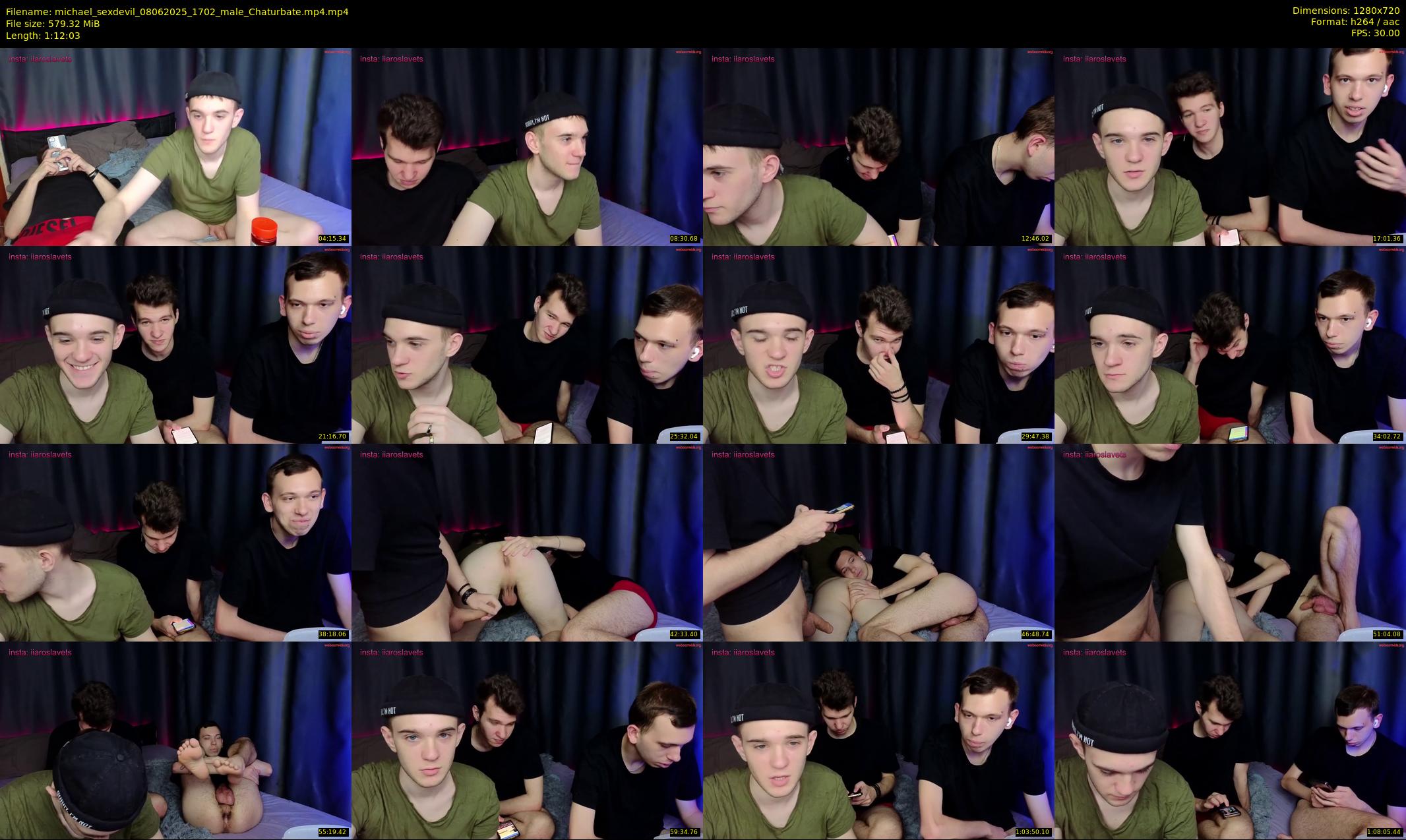 michael_sexdevil — 73 minute Chaturbate male cam show recording, 720p, Jun 8, 2025