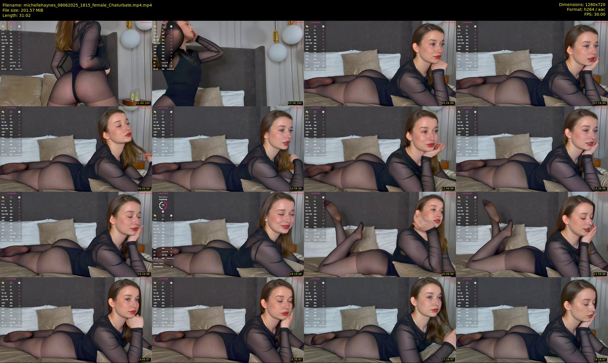 michellehaynes — 32 minute Chaturbate female cam show recording, 720p, Jun 8, 2025
