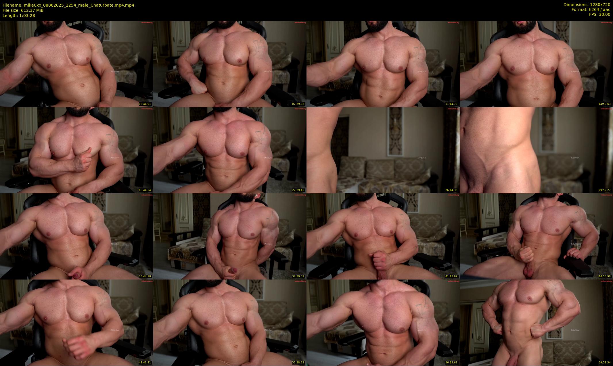 mike0xx — 64 minute Chaturbate male cam show recording, 720p, Jun 8, 2025