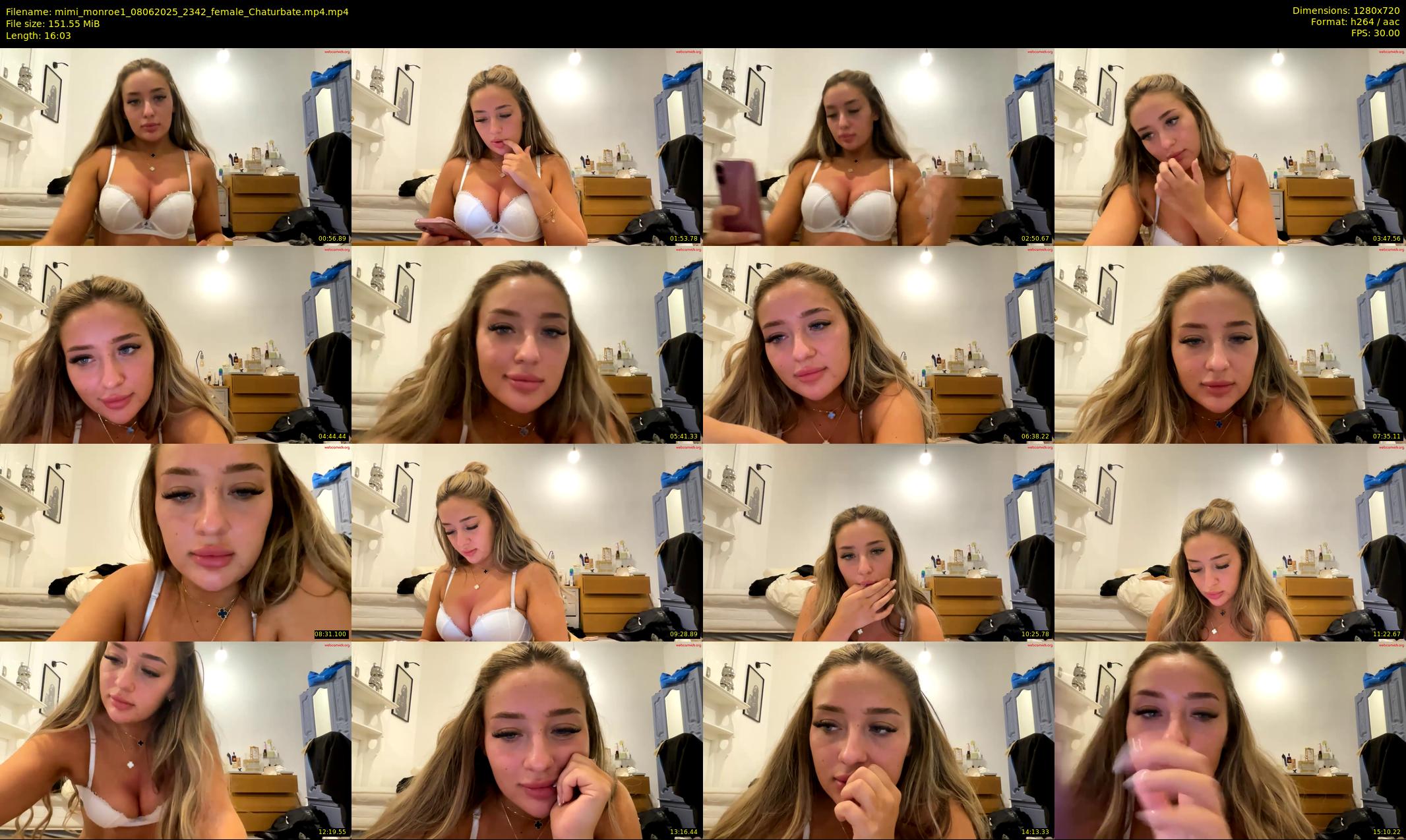 mimi_monroe1 — 17 minute Chaturbate female cam show recording, 720p, Jun 8, 2025