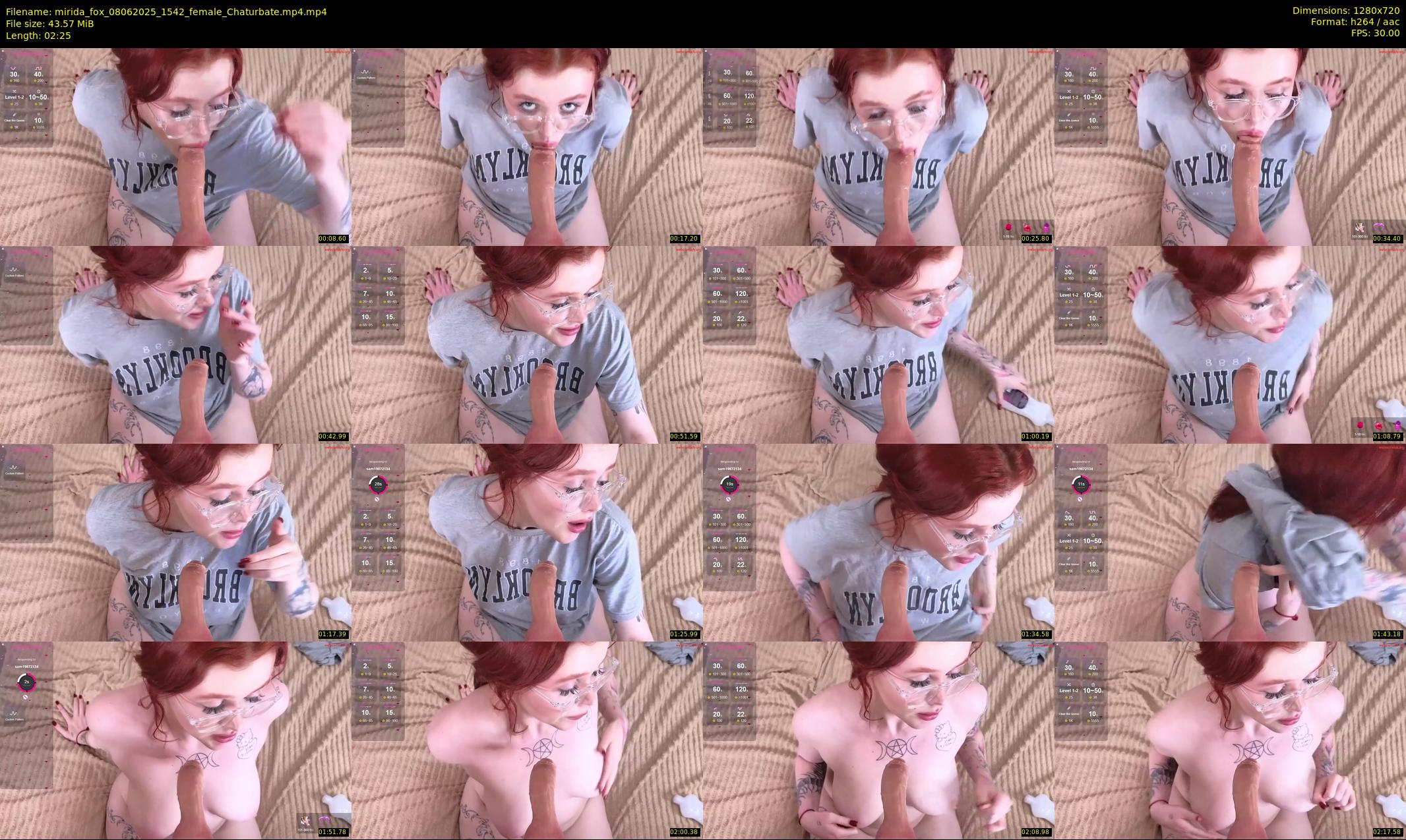 mirida_fox — 3 minute Chaturbate female cam show recording, 720p, Jun 8, 2025
