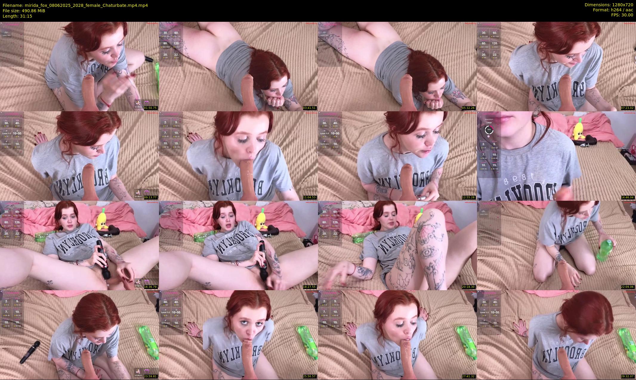 mirida_fox — 32 minute Chaturbate female cam show recording, 720p, Jun 8, 2025
