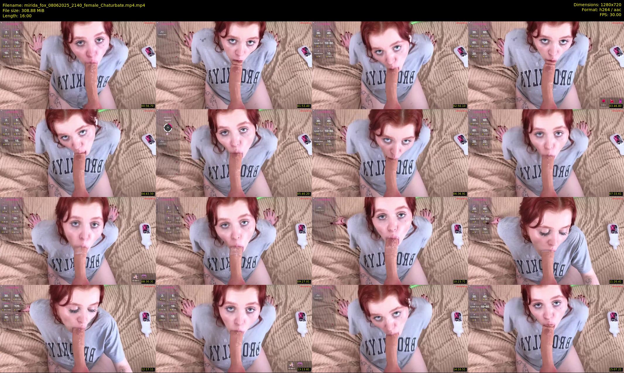mirida_fox — 16 minute Chaturbate female cam show recording, 720p, Jun 8, 2025