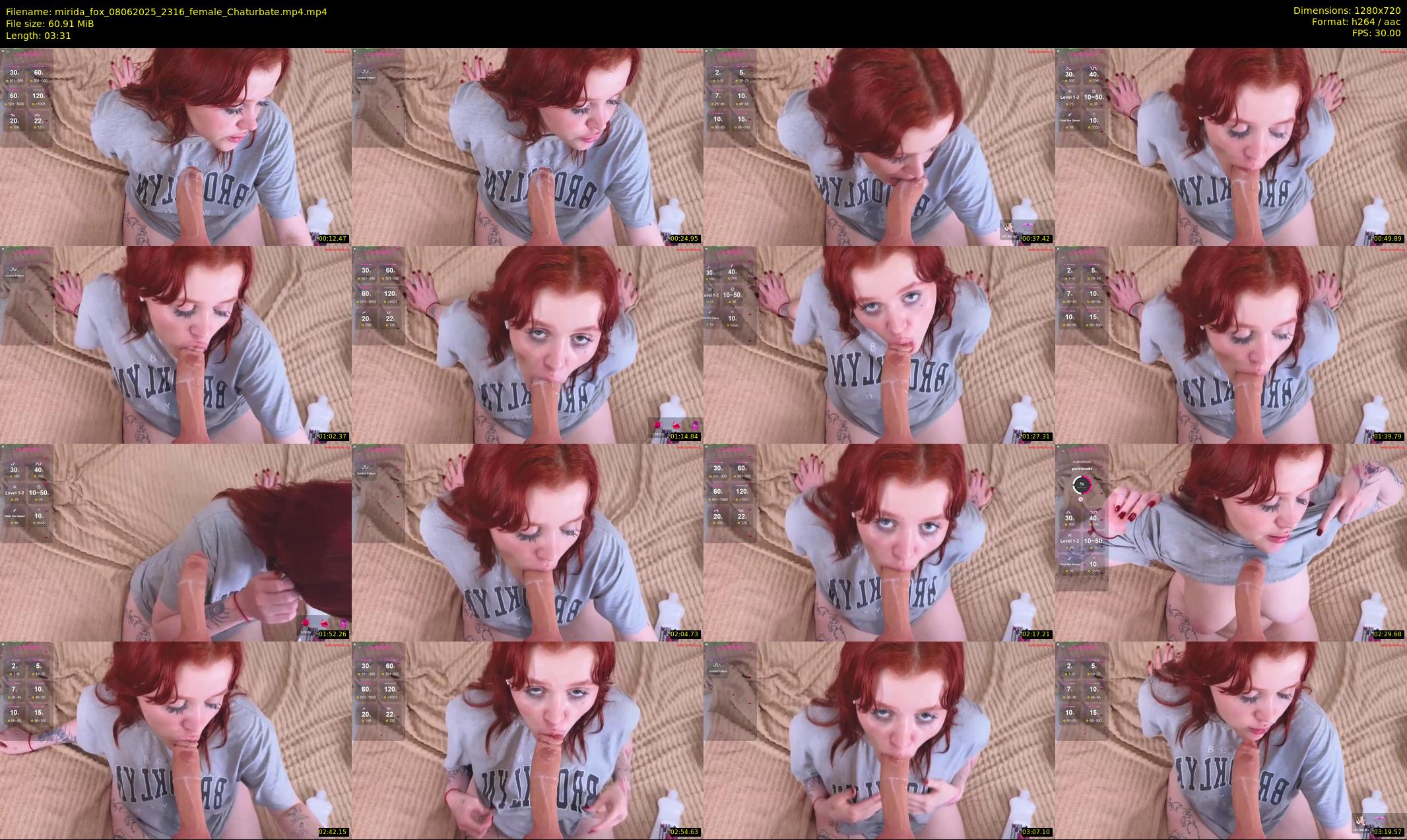 mirida_fox — 4 minute Chaturbate female cam show recording, 720p, Jun 8, 2025
