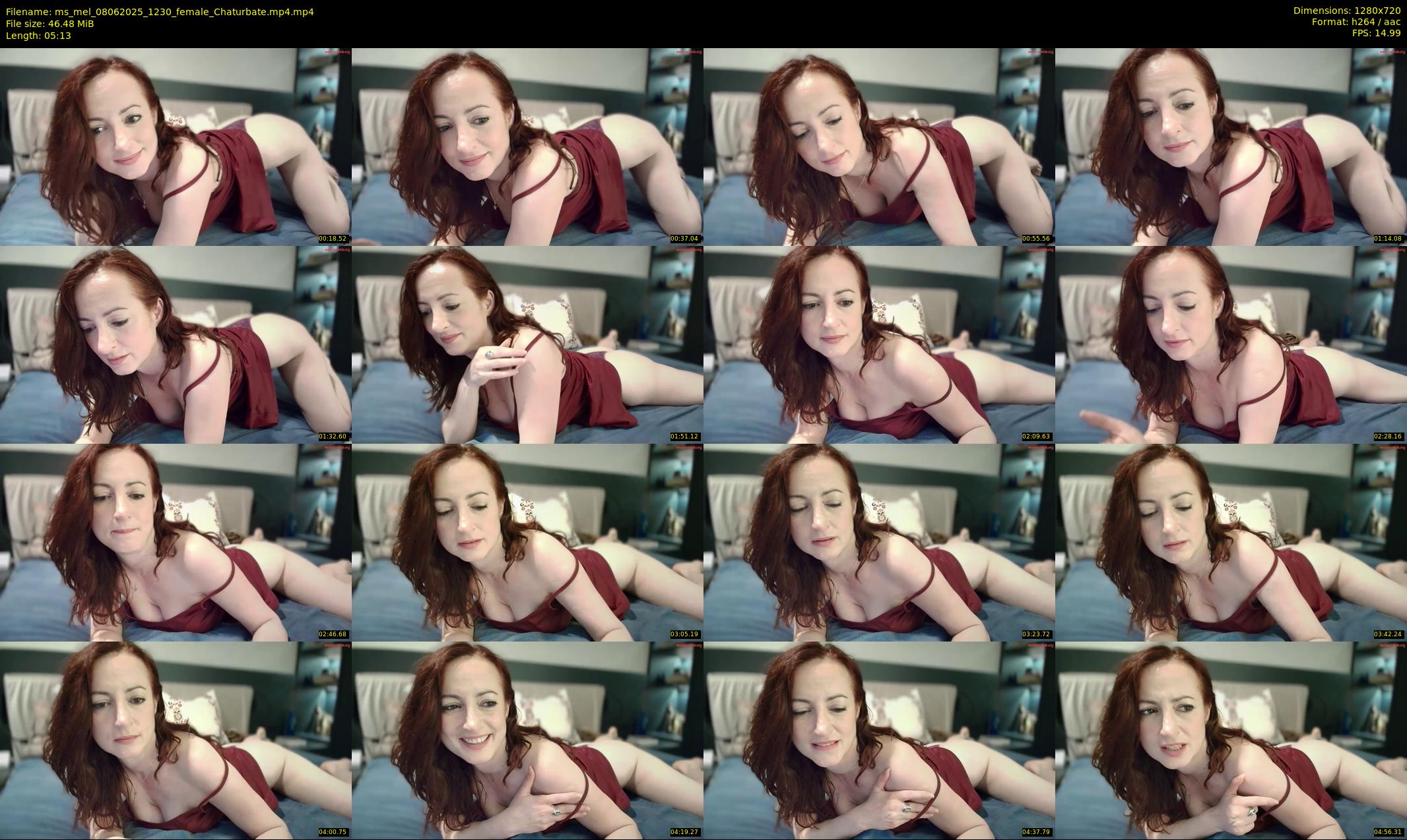 ms_mel — 6 minute Chaturbate female cam show recording, 720p, Jun 8, 2025