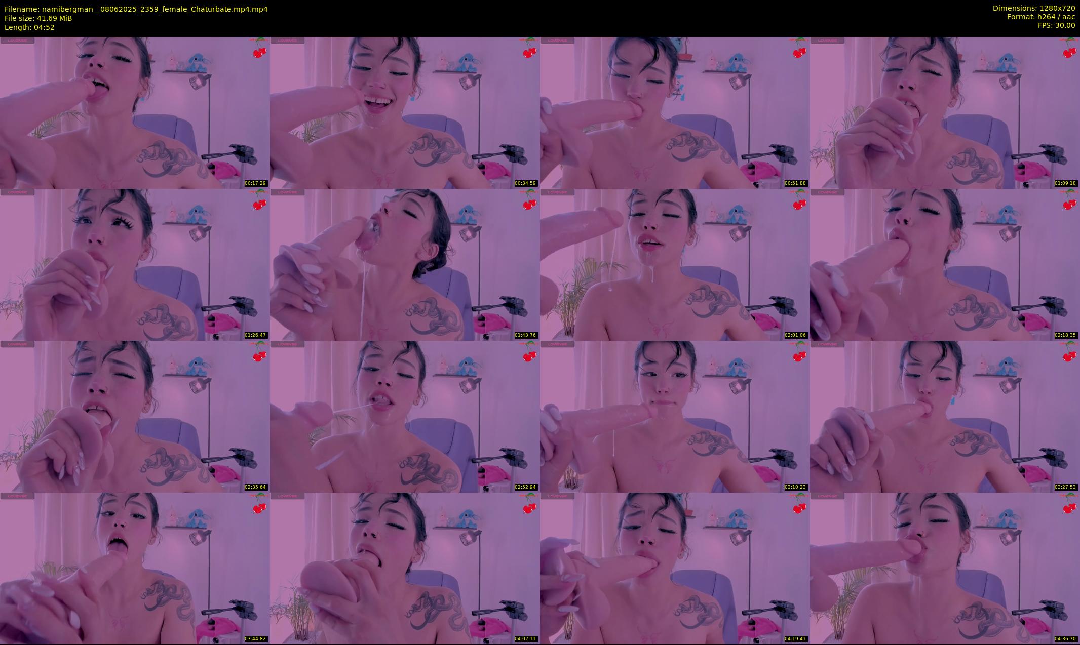 namibergman_ — 5 minute Chaturbate female cam show recording, 720p, Jun 8, 2025