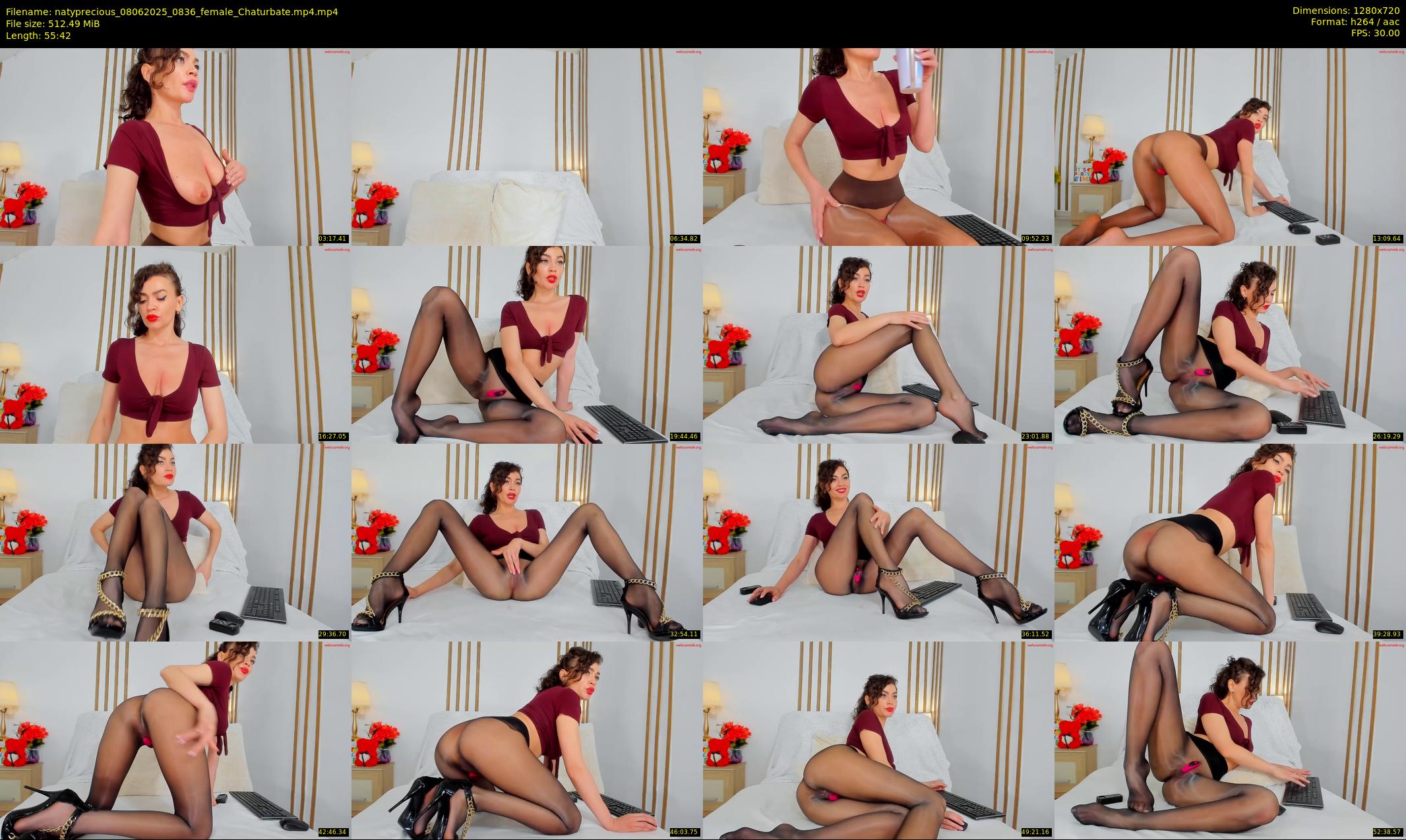 natyprecious — 56 minute Chaturbate female cam show recording, 720p, Jun 8, 2025