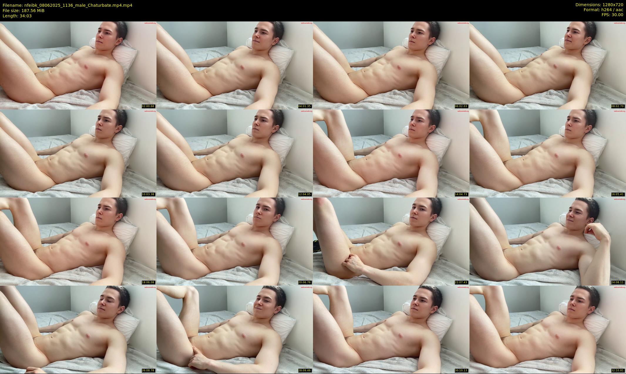 nfeibk — 35 minute Chaturbate male cam show recording, 720p, Jun 8, 2025