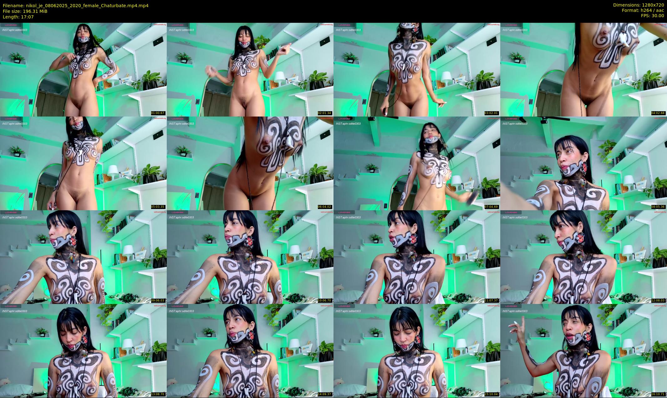 nikol_je — 18 minute Chaturbate female cam show recording, 720p, Jun 8, 2025