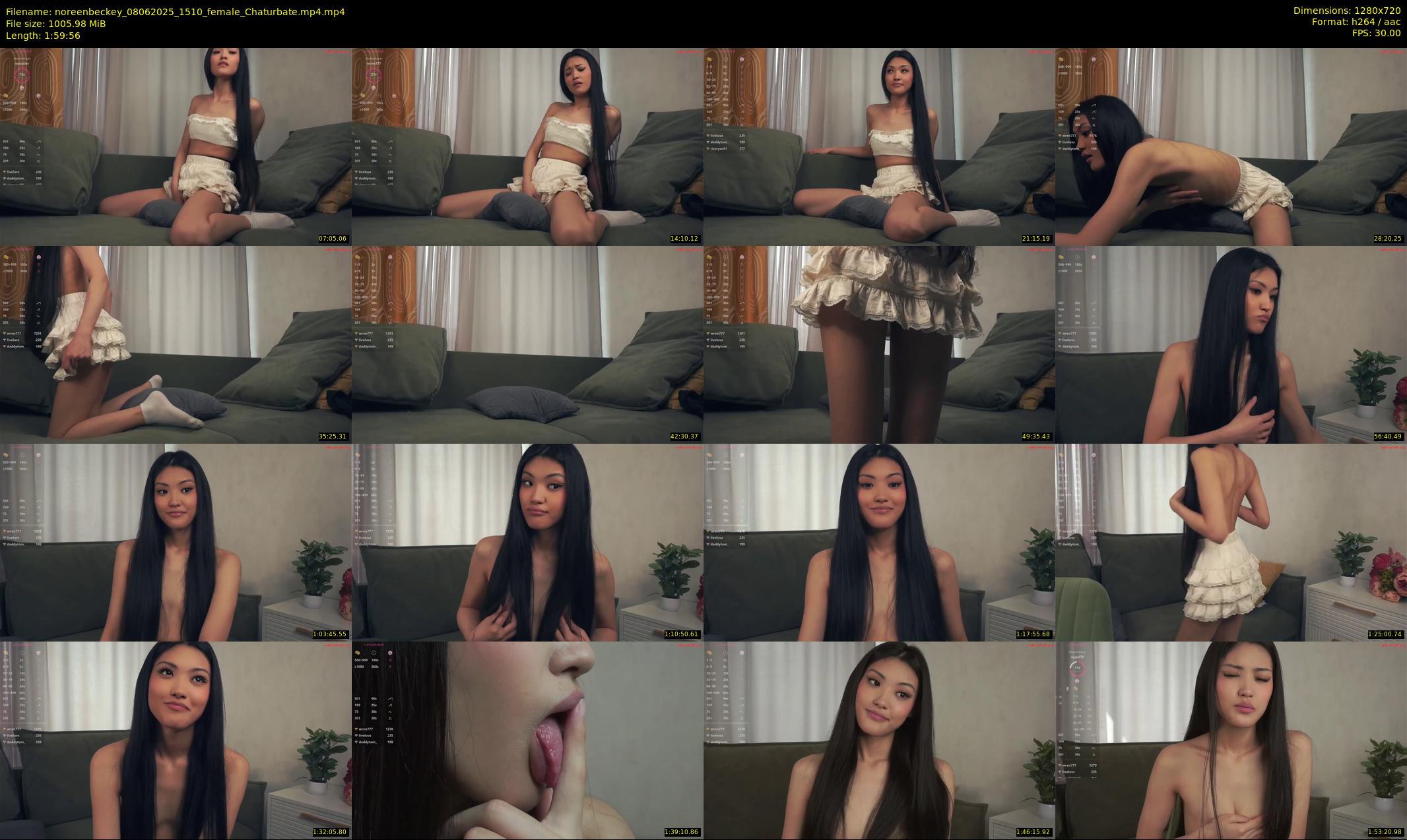 noreenbeckey — 120 minute Chaturbate female cam show recording, 720p, Jun 8, 2025