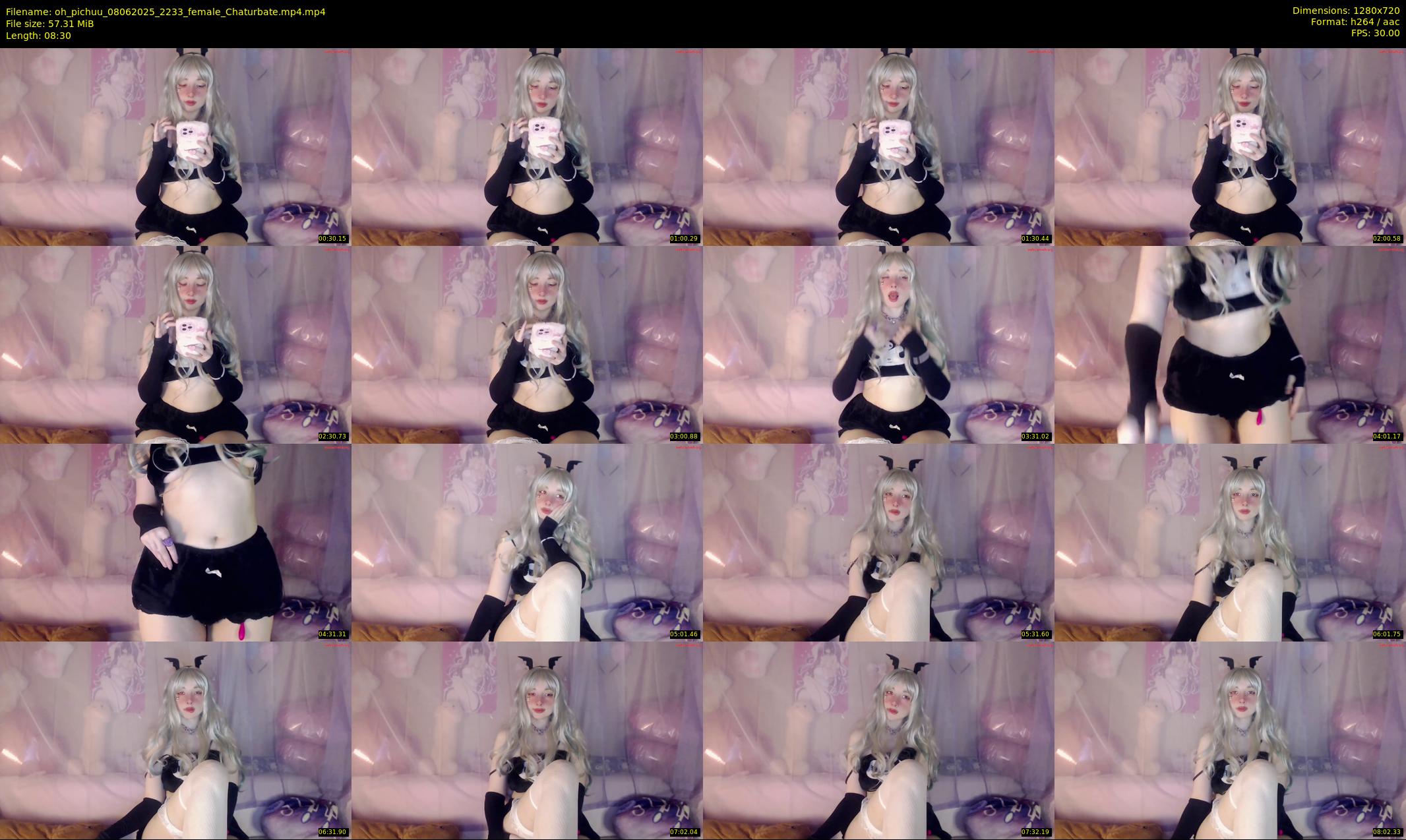 oh_pichuu — 9 minute Chaturbate female cam show recording, 720p, Jun 8, 2025