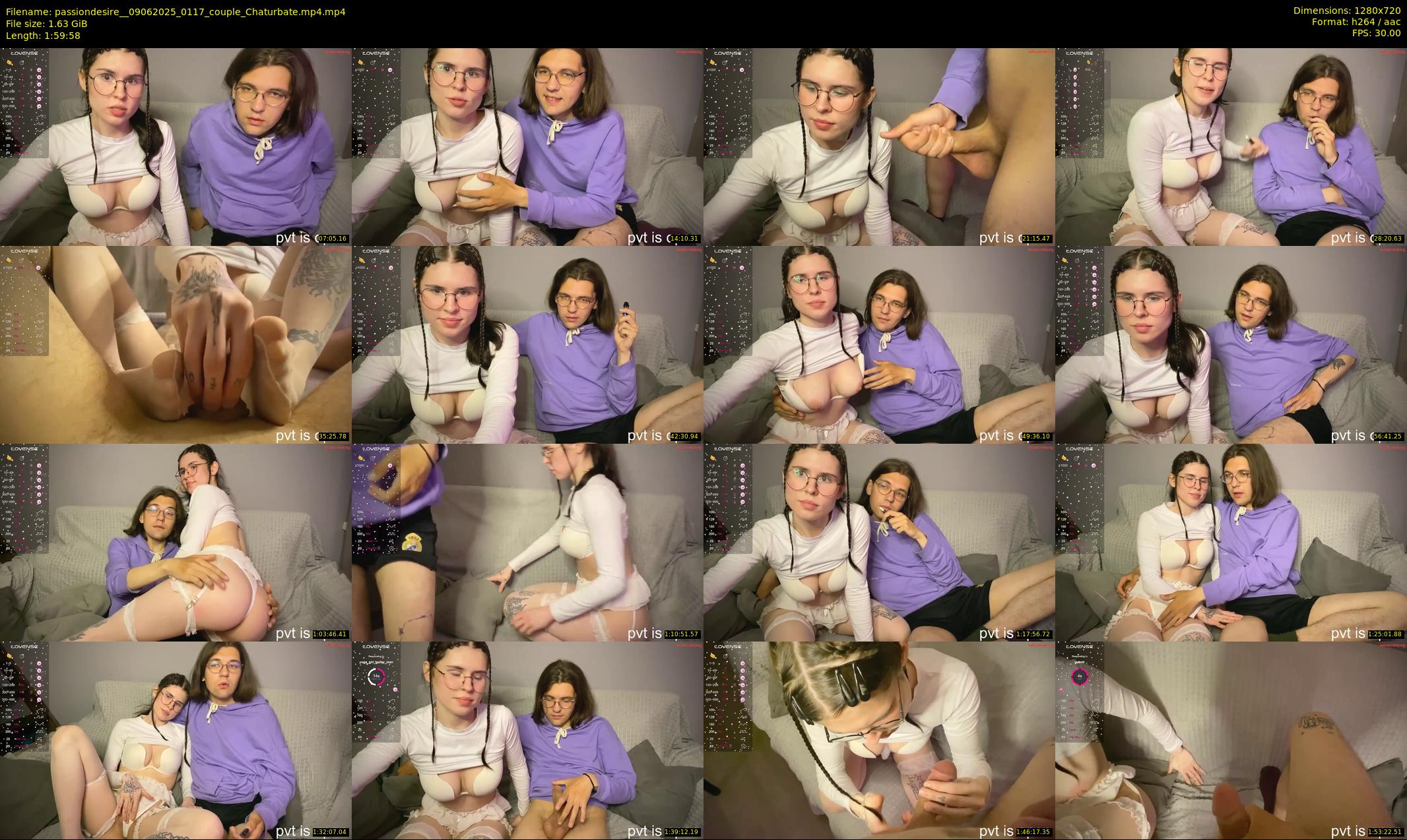 passiondesire_ — 120 minute Chaturbate couple cam show recording, 720p, Jun 9, 2025