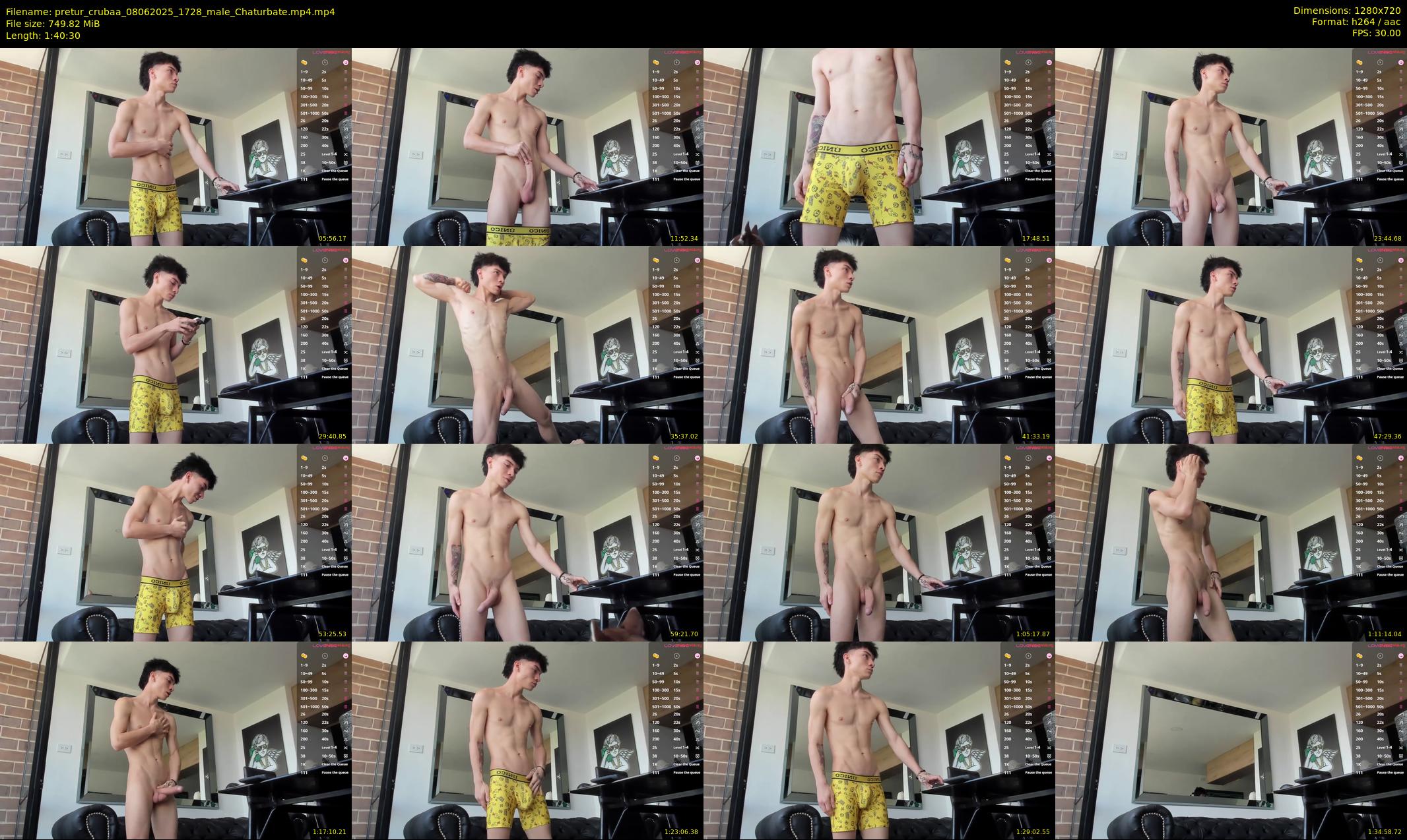 pretur_crubaa — 101 minute Chaturbate male cam show recording, 720p, Jun 8, 2025
