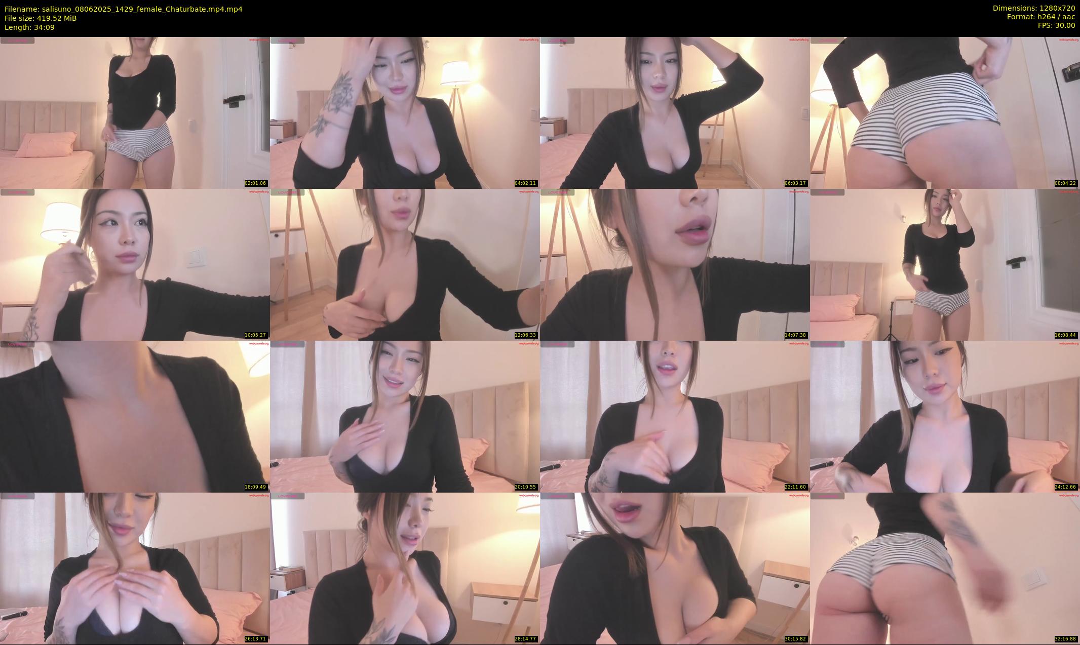 salisuno — 35 minute Chaturbate female cam show recording, 720p, Jun 8, 2025