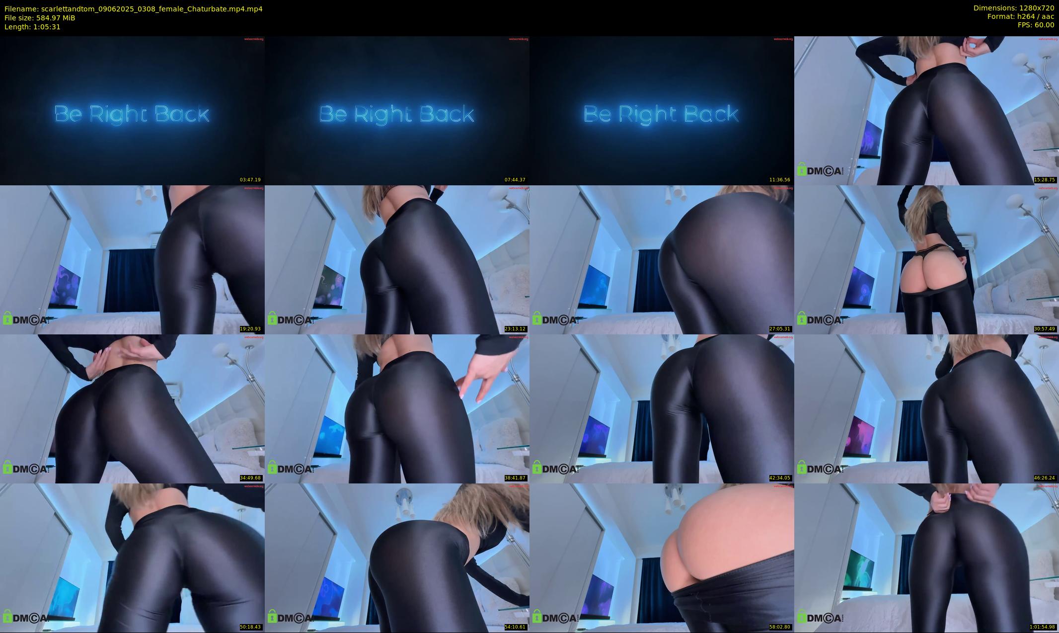 scarlettandtom — 66 minute Chaturbate couple cam show recording, 720p, Jun 9, 2025