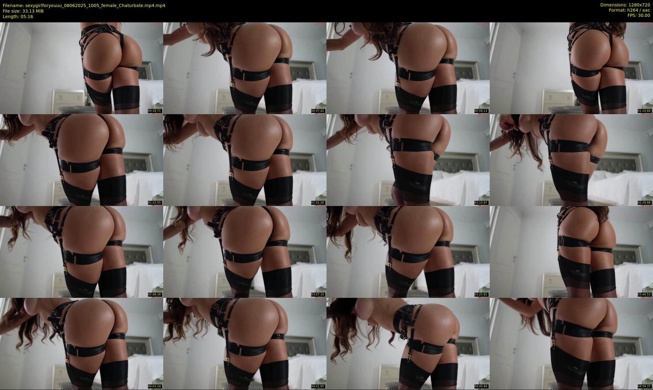 sexygirlforyouuu — 6 minute Chaturbate female cam show recording, 720p, Jun 8, 2025