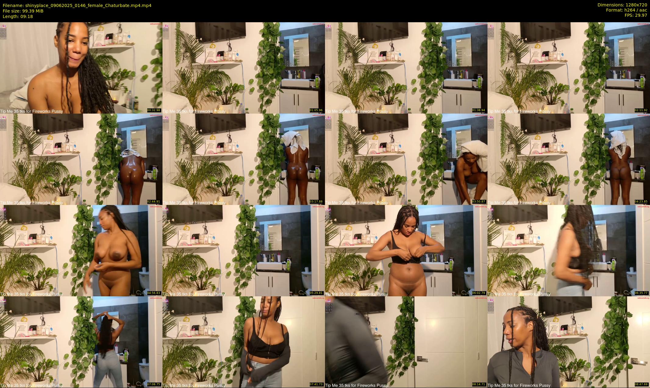 shinyplace — 10 minute Chaturbate couple cam show recording, 720p, Jun 9, 2025