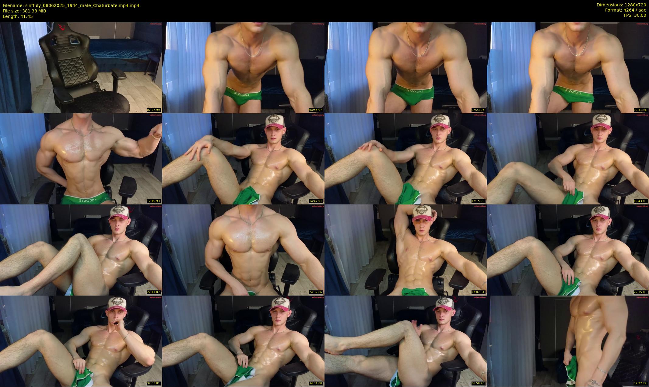 sinffuly — 42 minute Chaturbate male cam show recording, 720p, Jun 8, 2025
