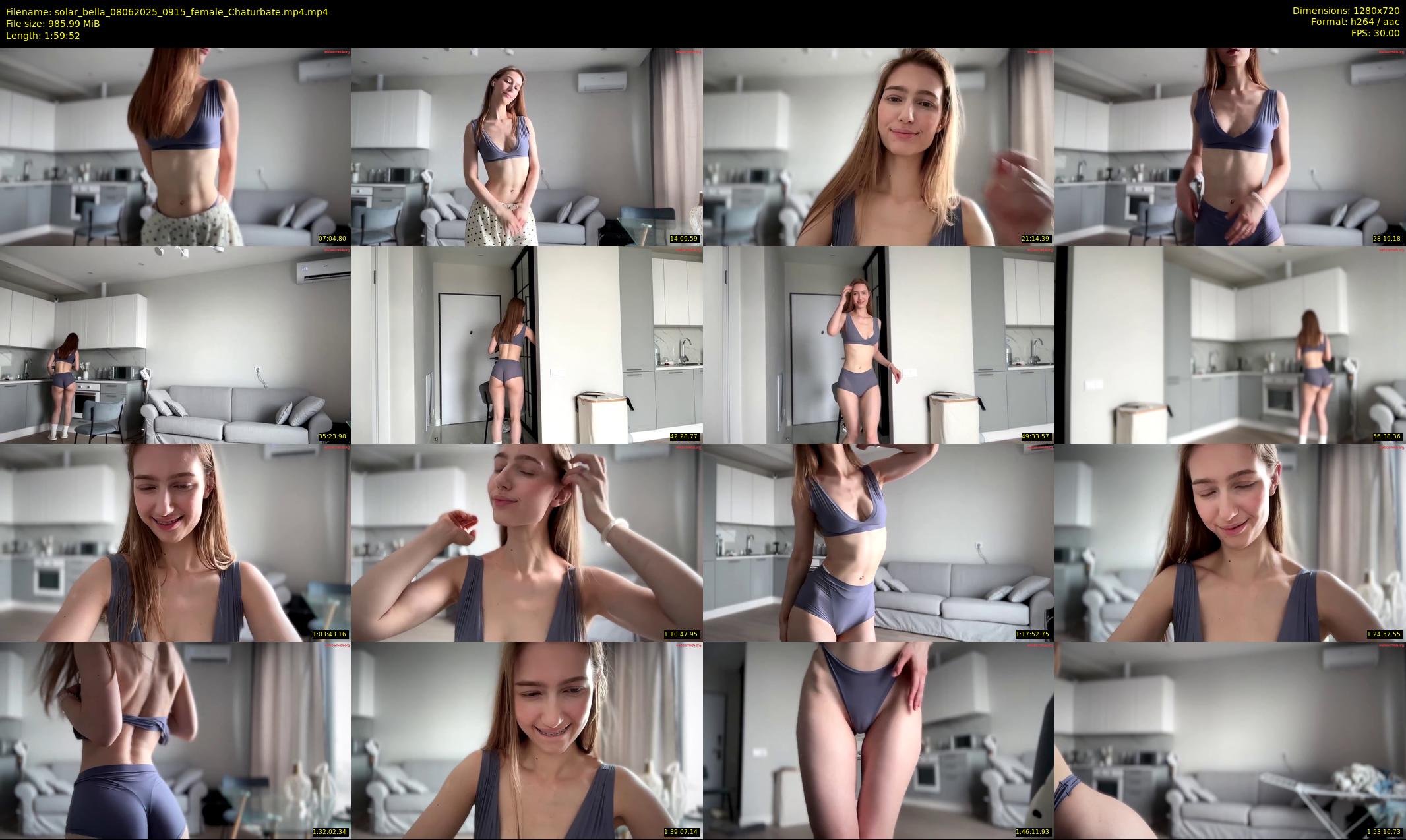 solar_bella — 120 minute Chaturbate female cam show recording, 720p, Jun 8, 2025