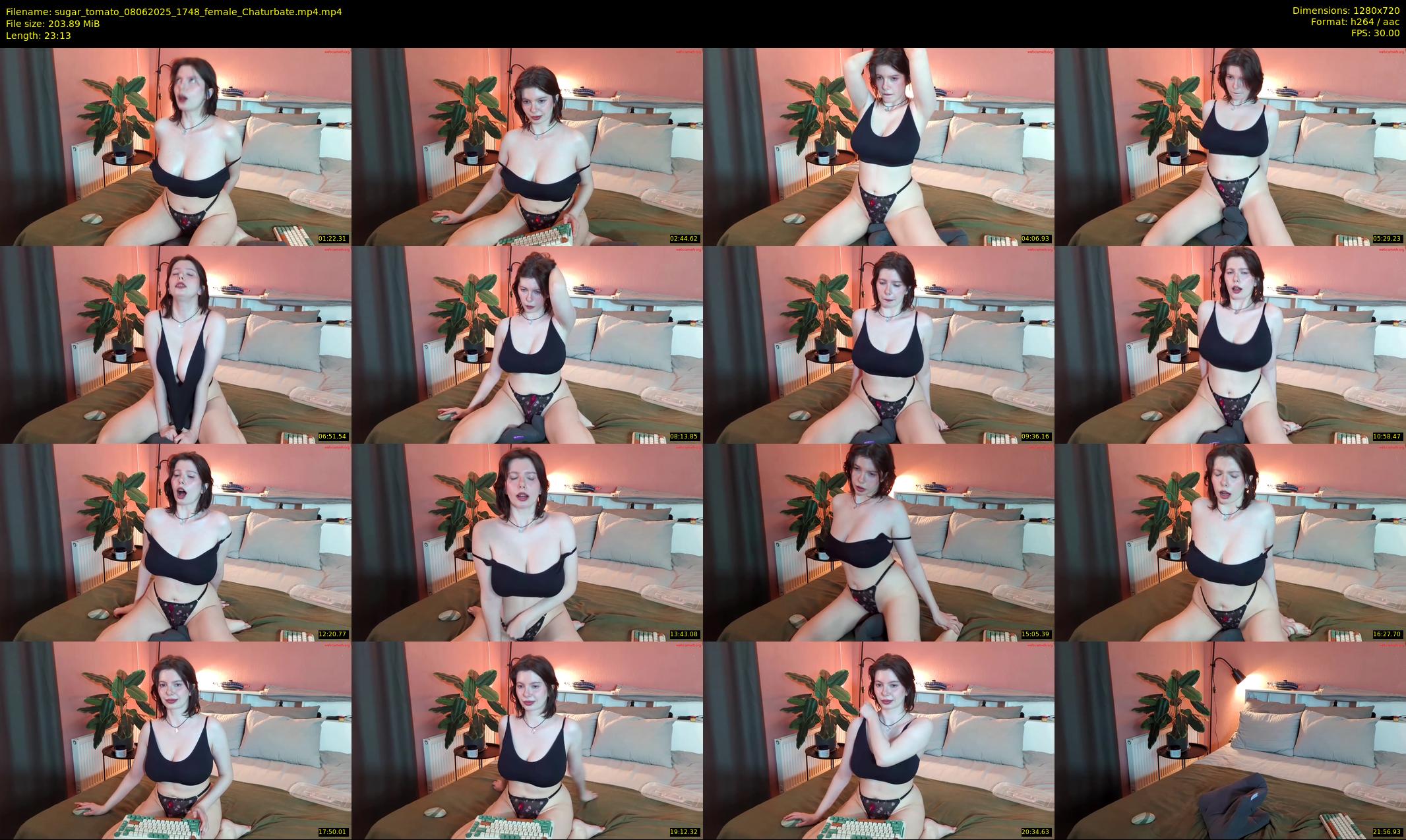 sugar_tomato — 24 minute Chaturbate female cam show recording, 720p, Jun 8, 2025