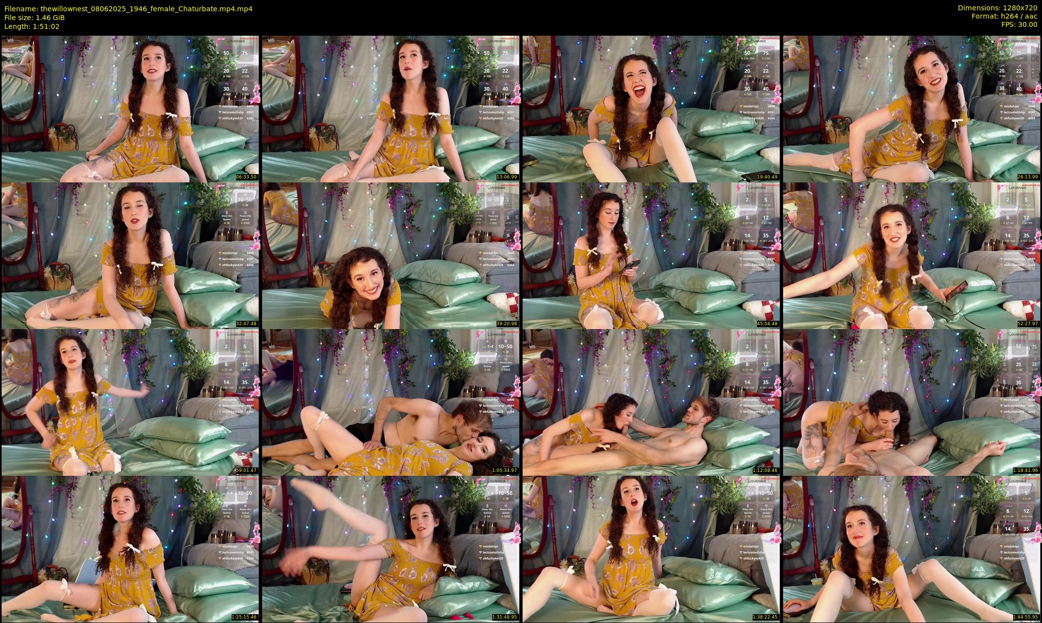 thewillownest — 112 minute Chaturbate female cam show recording, 720p, Jun 8, 2025