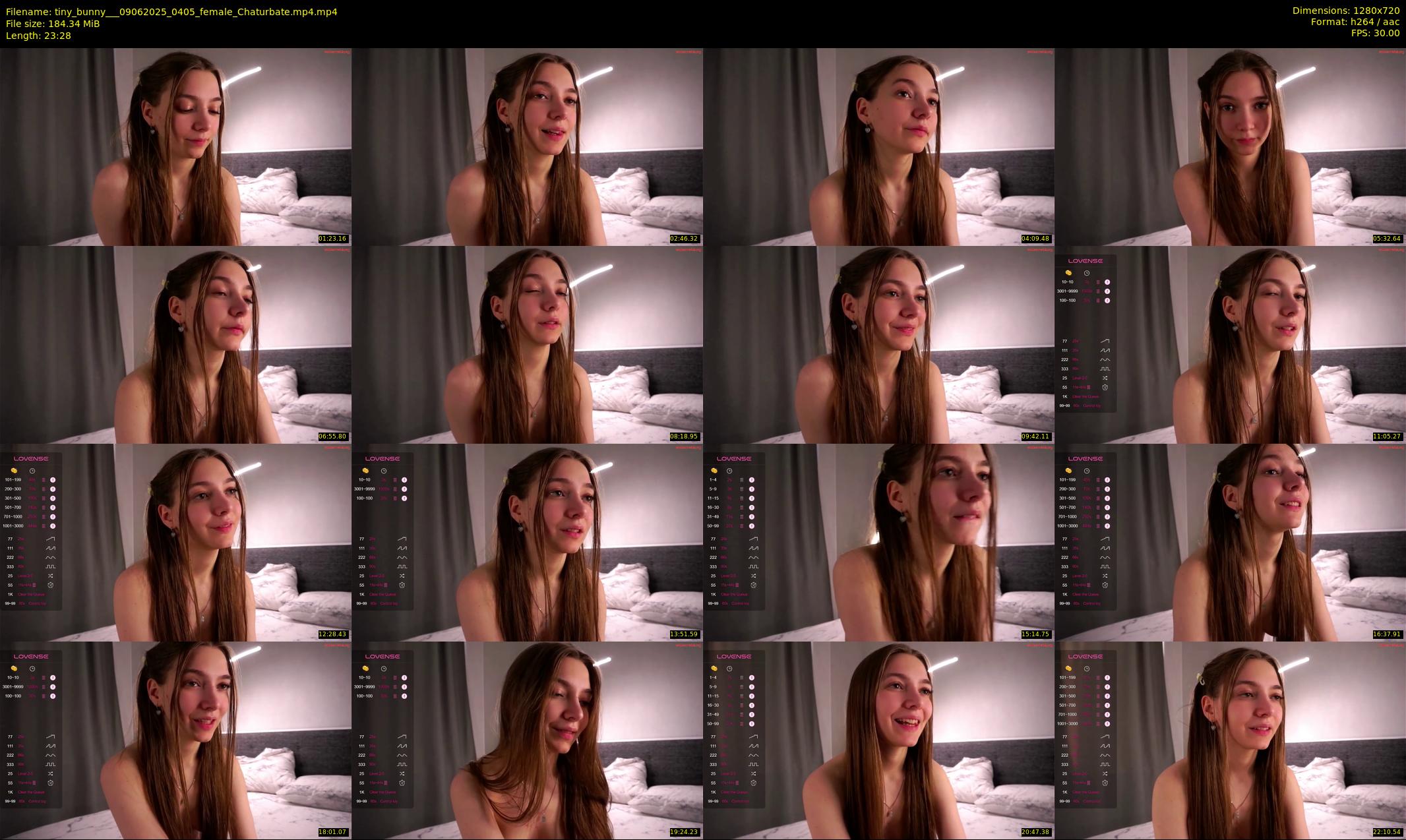 tiny_bunny__ — 24 minute Chaturbate female cam show recording, 720p, Jun 9, 2025