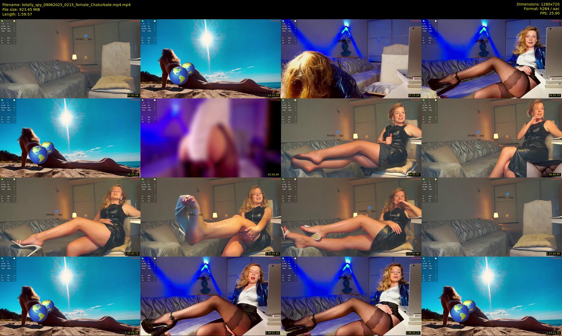 totally_spy — 120 minute Chaturbate female cam show recording, 720p, Jun 9, 2025