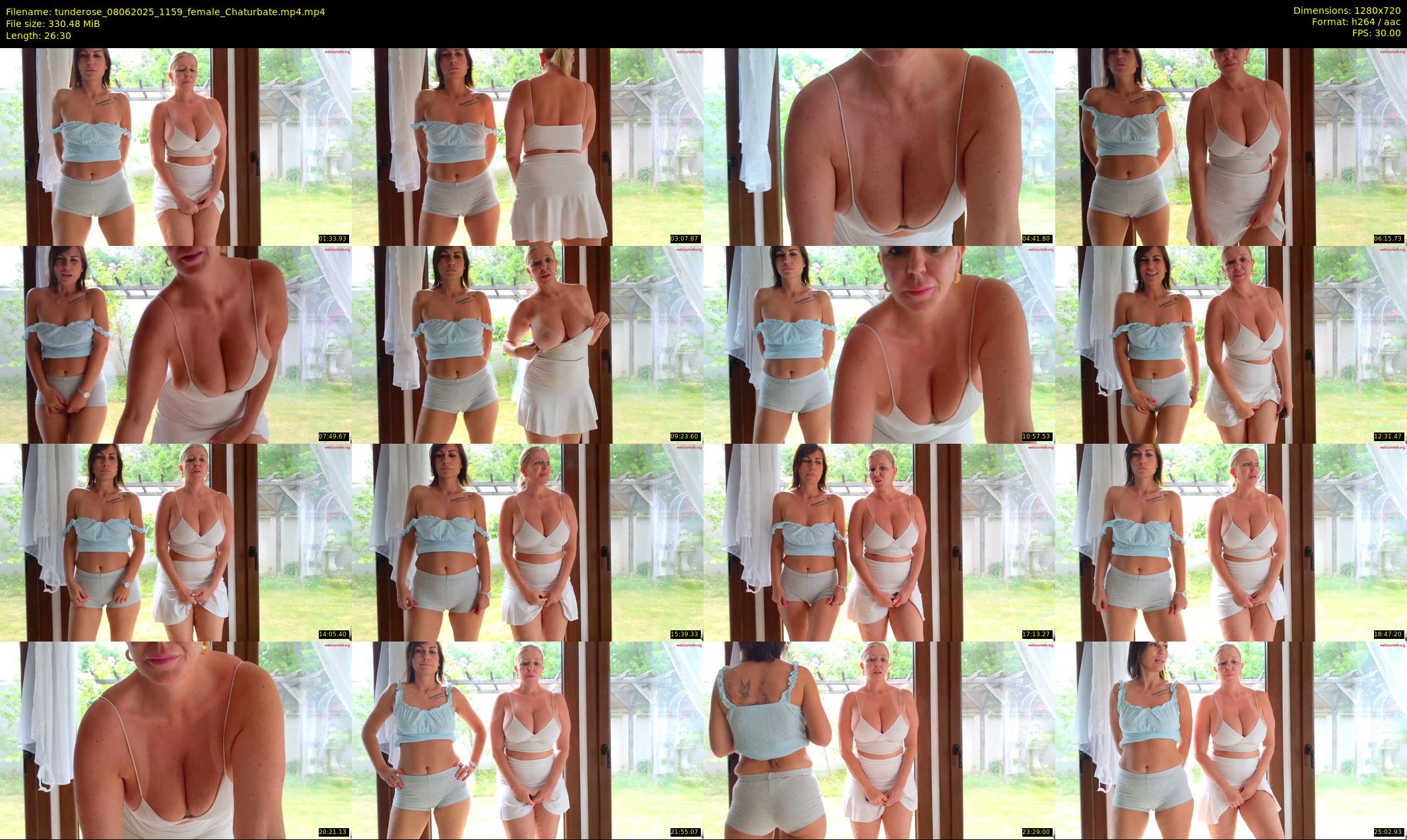 tunderose — 27 minute Chaturbate female cam show recording, 720p, Jun 8, 2025