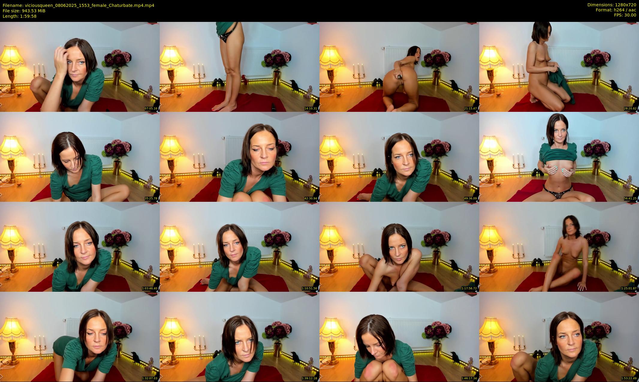 viciousqueen — 120 minute Chaturbate female cam show recording, 720p, Jun 8, 2025