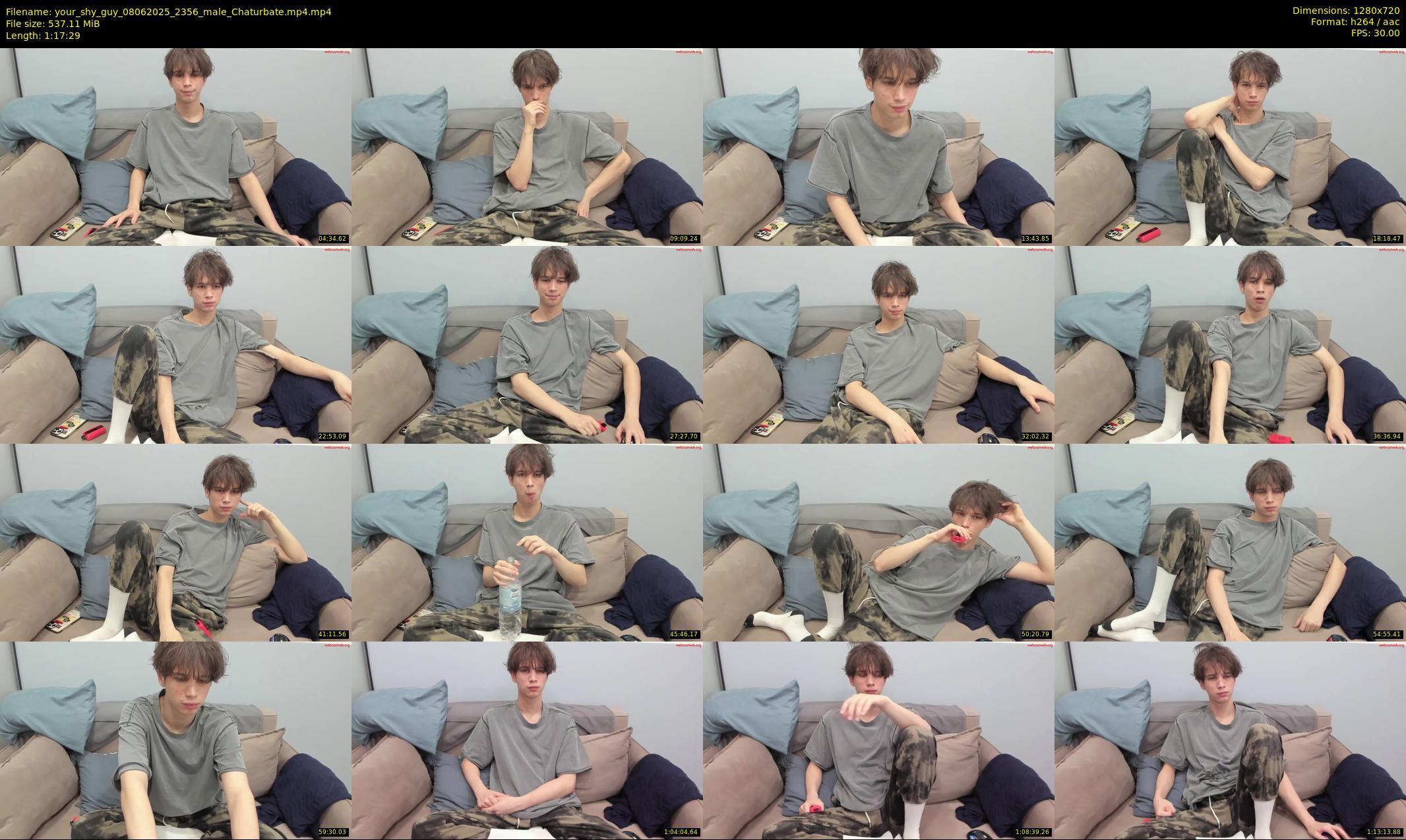 your_shy_guy — 78 minute Chaturbate male cam show recording, 720p, Jun 8, 2025