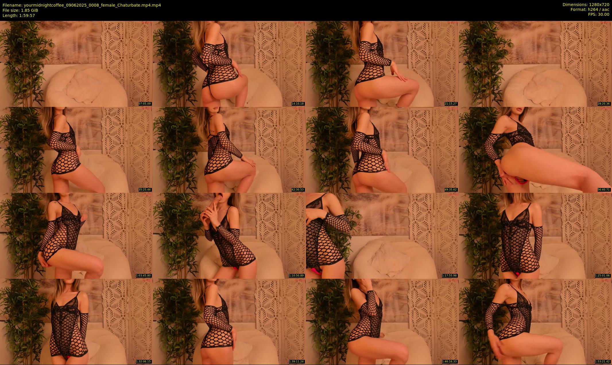 yourmidnightcoffee — 120 minute Chaturbate female cam show recording, 720p, Jun 9, 2025