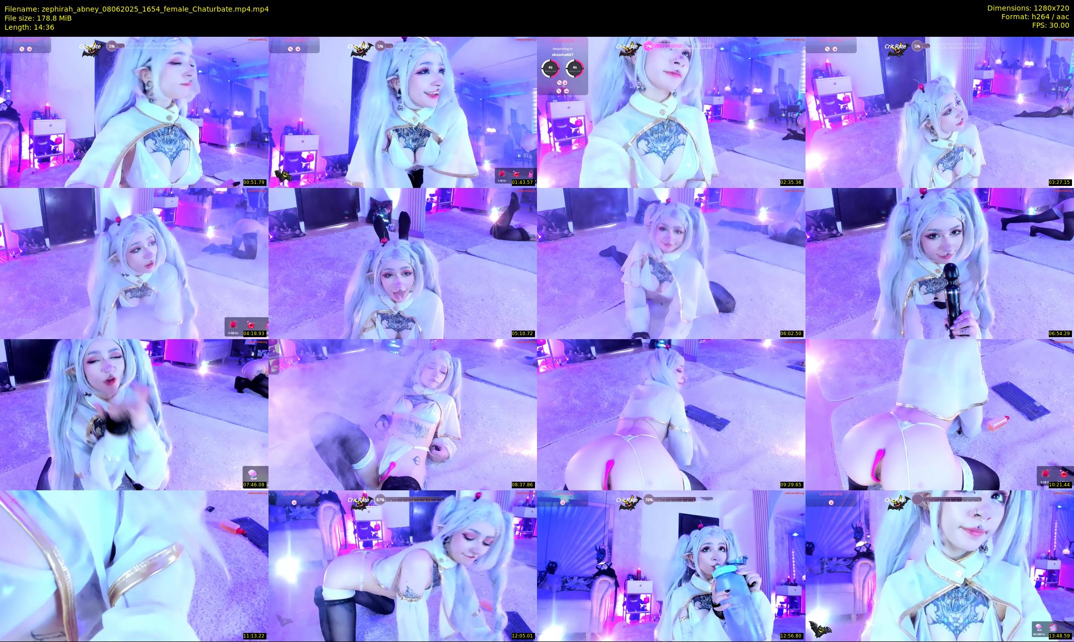 zephirah_abney — 15 minute Chaturbate female cam show recording, 720p, Jun 8, 2025