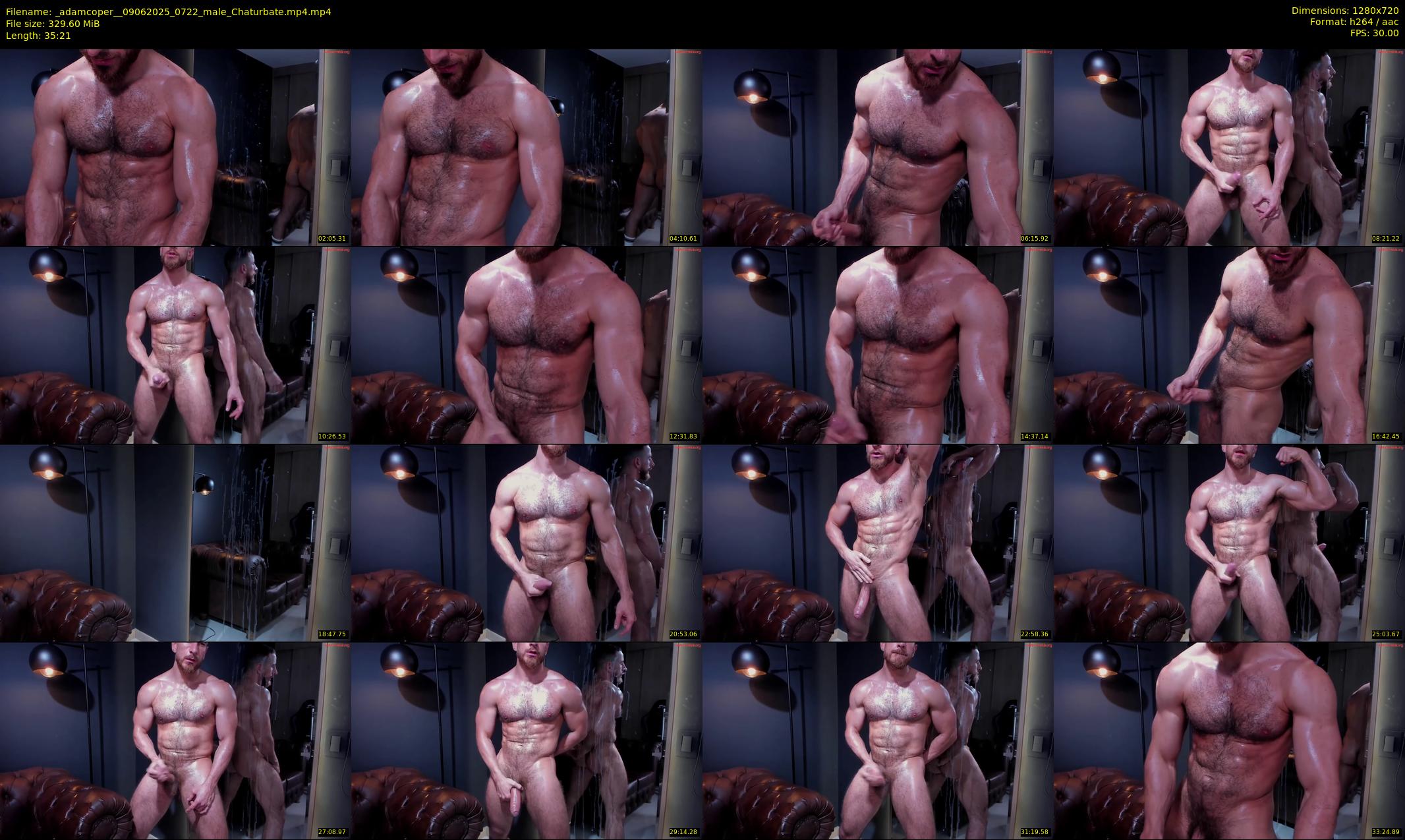 _adamcoper_ — 36 minute Chaturbate male cam show recording, 720p, Jun 9, 2025