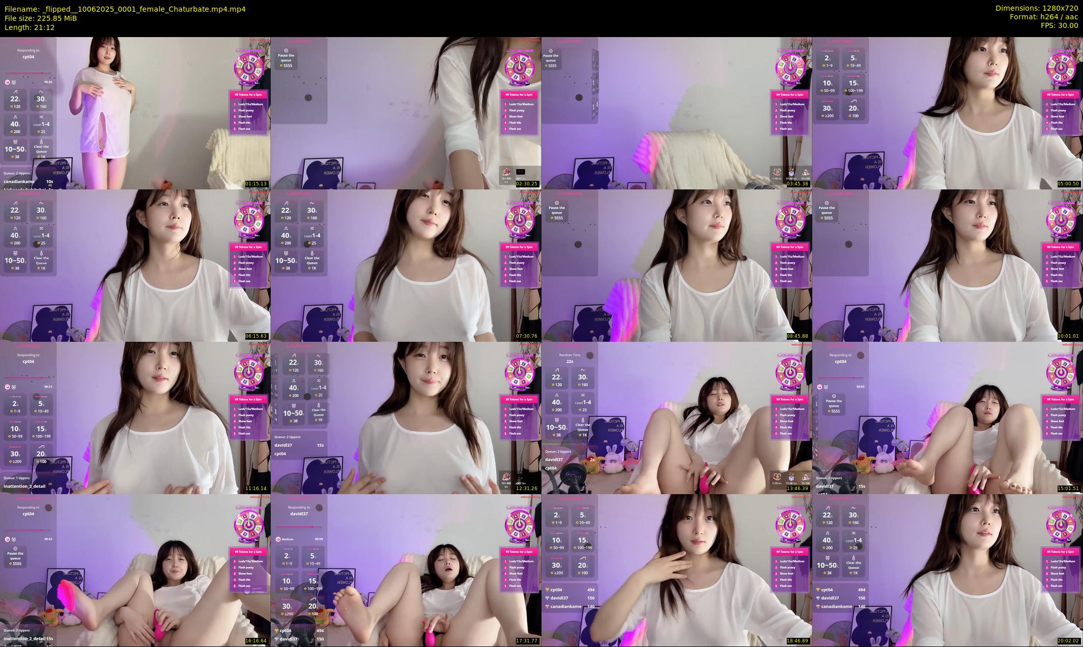 _flipped_ — 22 minute Chaturbate female cam show recording, 720p, Jun 10, 2025
