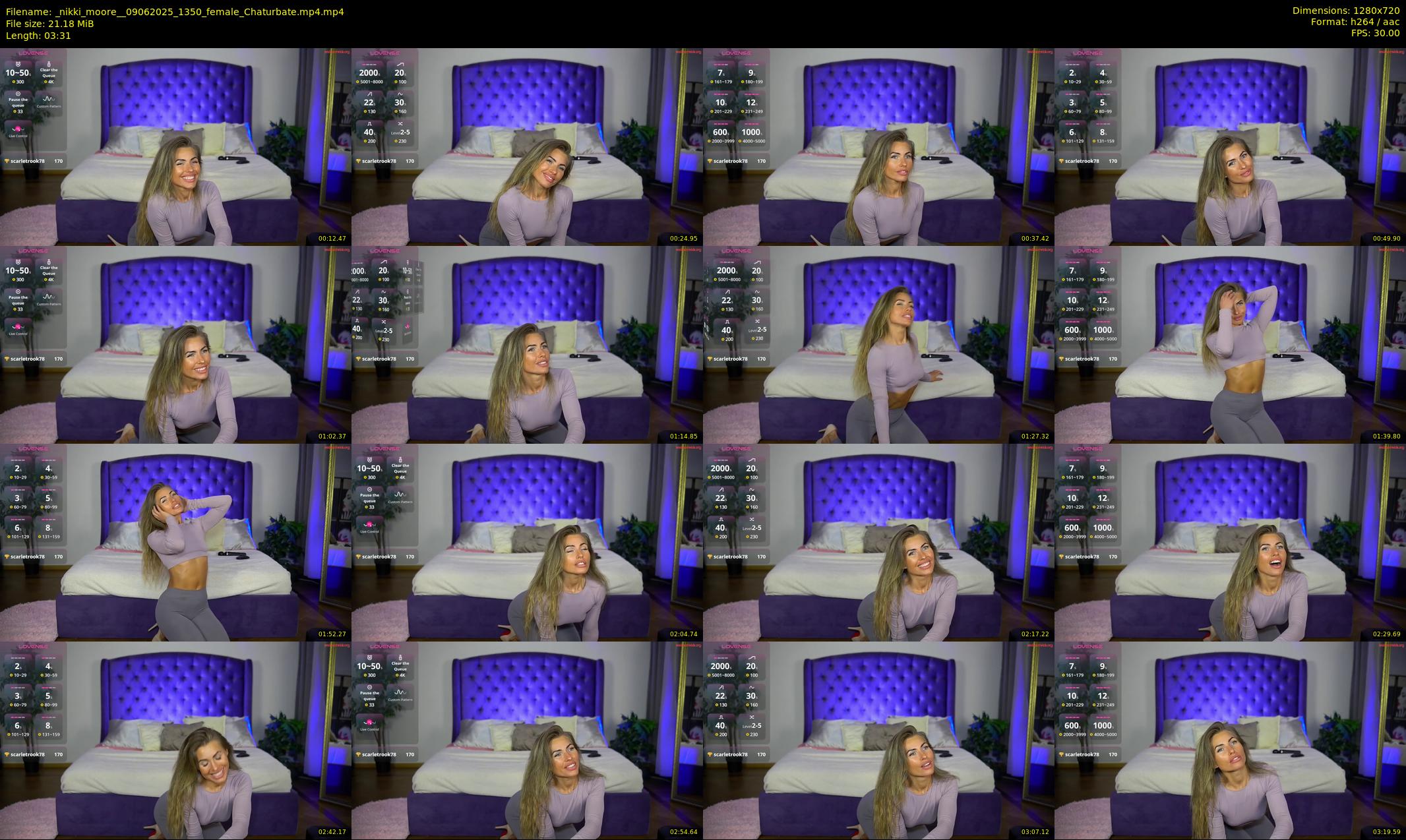 _nikki_moore_ — 4 minute Chaturbate female cam show recording, 720p, Jun 9, 2025