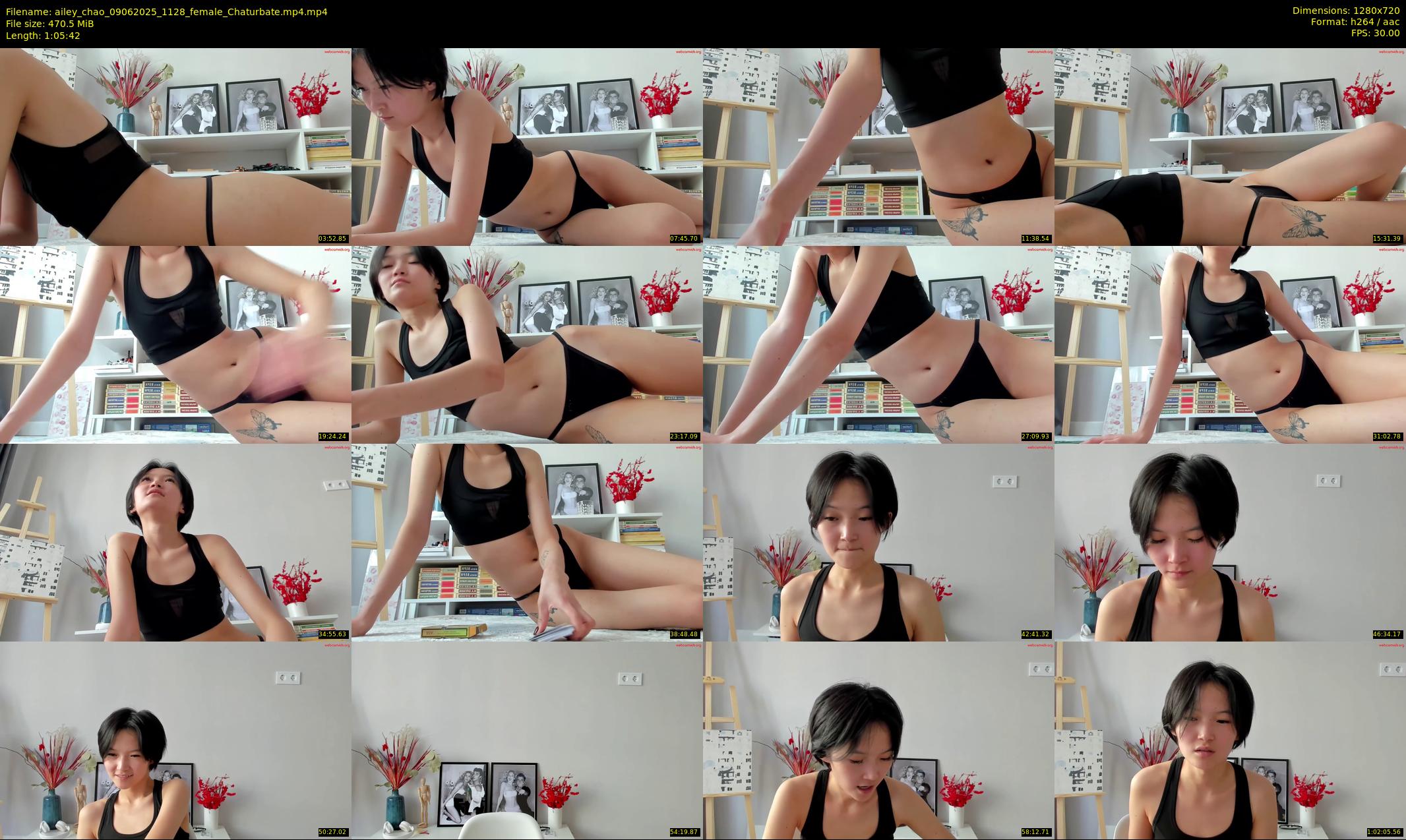 ailey_chao — 66 minute Chaturbate female cam show recording, 720p, Jun 9, 2025
