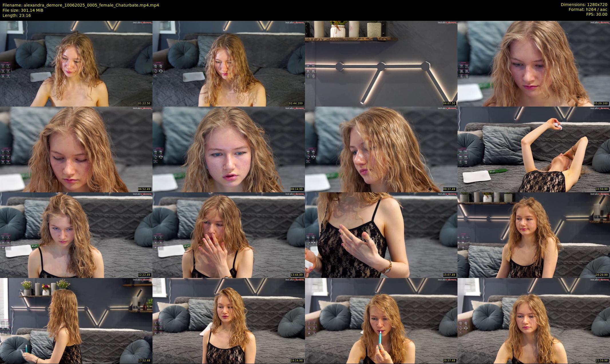 alexandra_demore — 24 minute Chaturbate female cam show recording, 720p, Jun 10, 2025