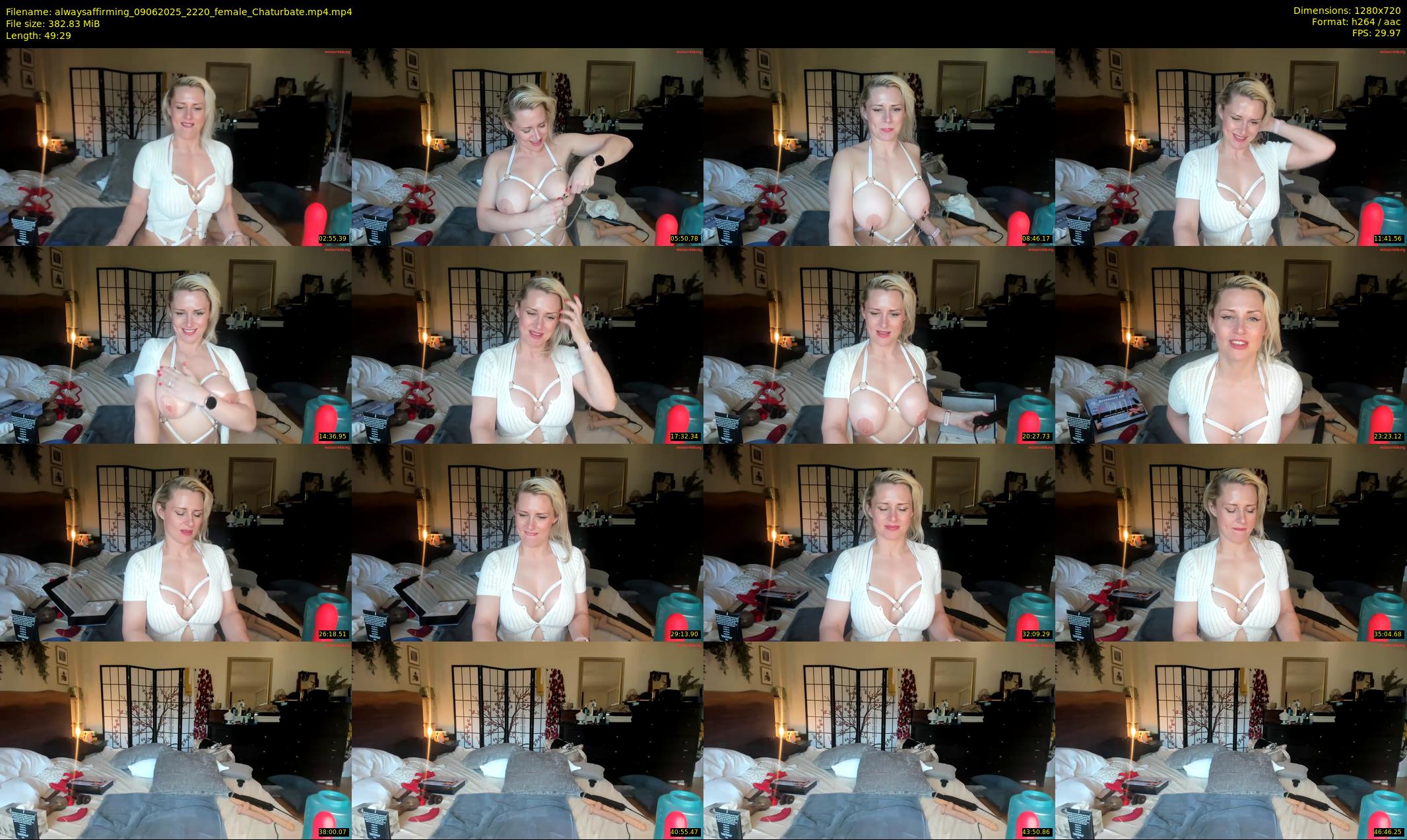 alwaysaffirming — 50 minute Chaturbate couple cam show recording, 720p, Jun 9, 2025