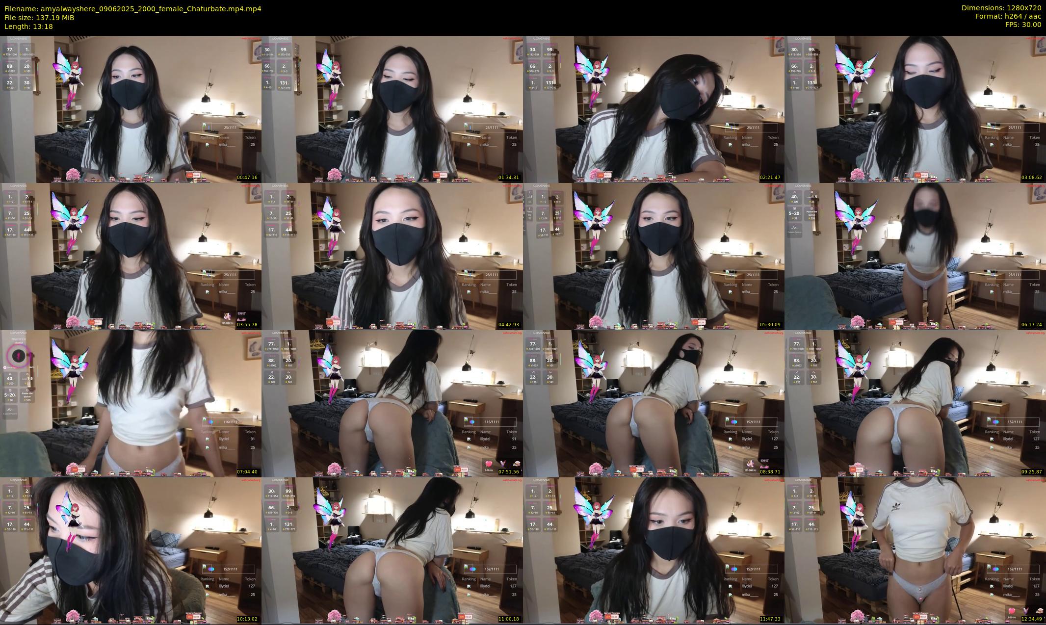 amyalwayshere — 14 minute Chaturbate female cam show recording, 720p, Jun 9, 2025