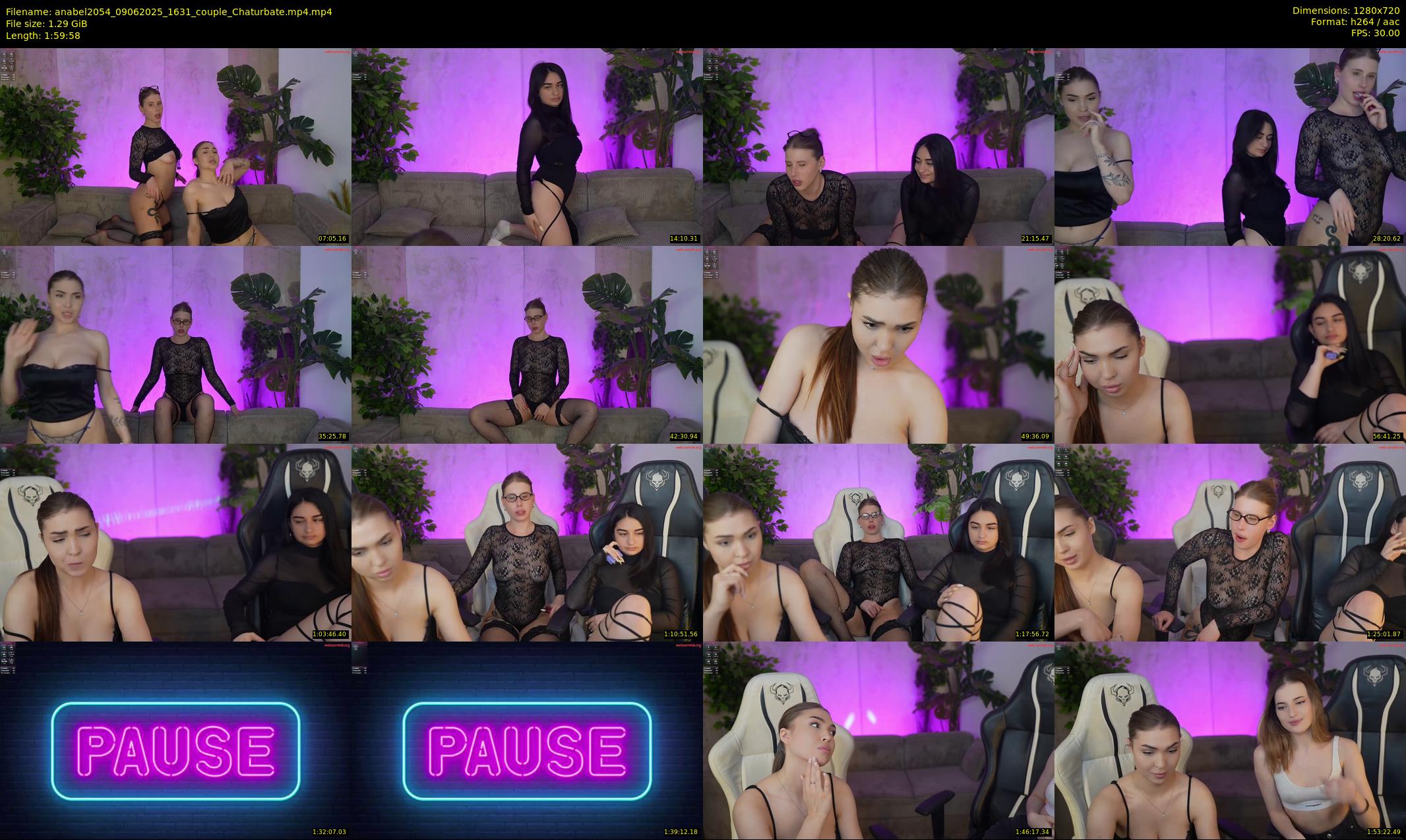anabel2054 — 120 minute Chaturbate female cam show recording, 720p, Jun 9, 2025