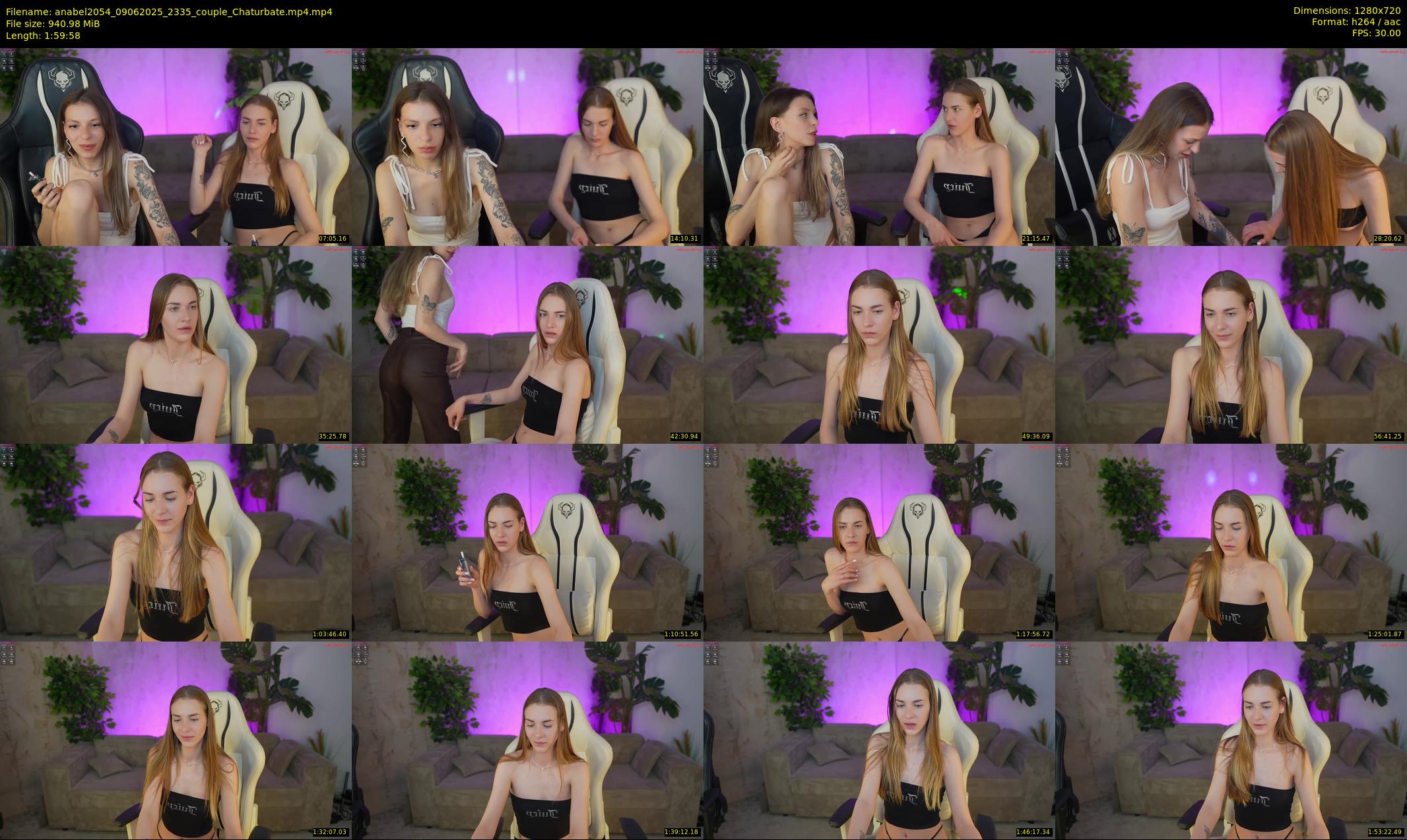 anabel2054 — 120 minute Chaturbate female cam show recording, 720p, Jun 9, 2025