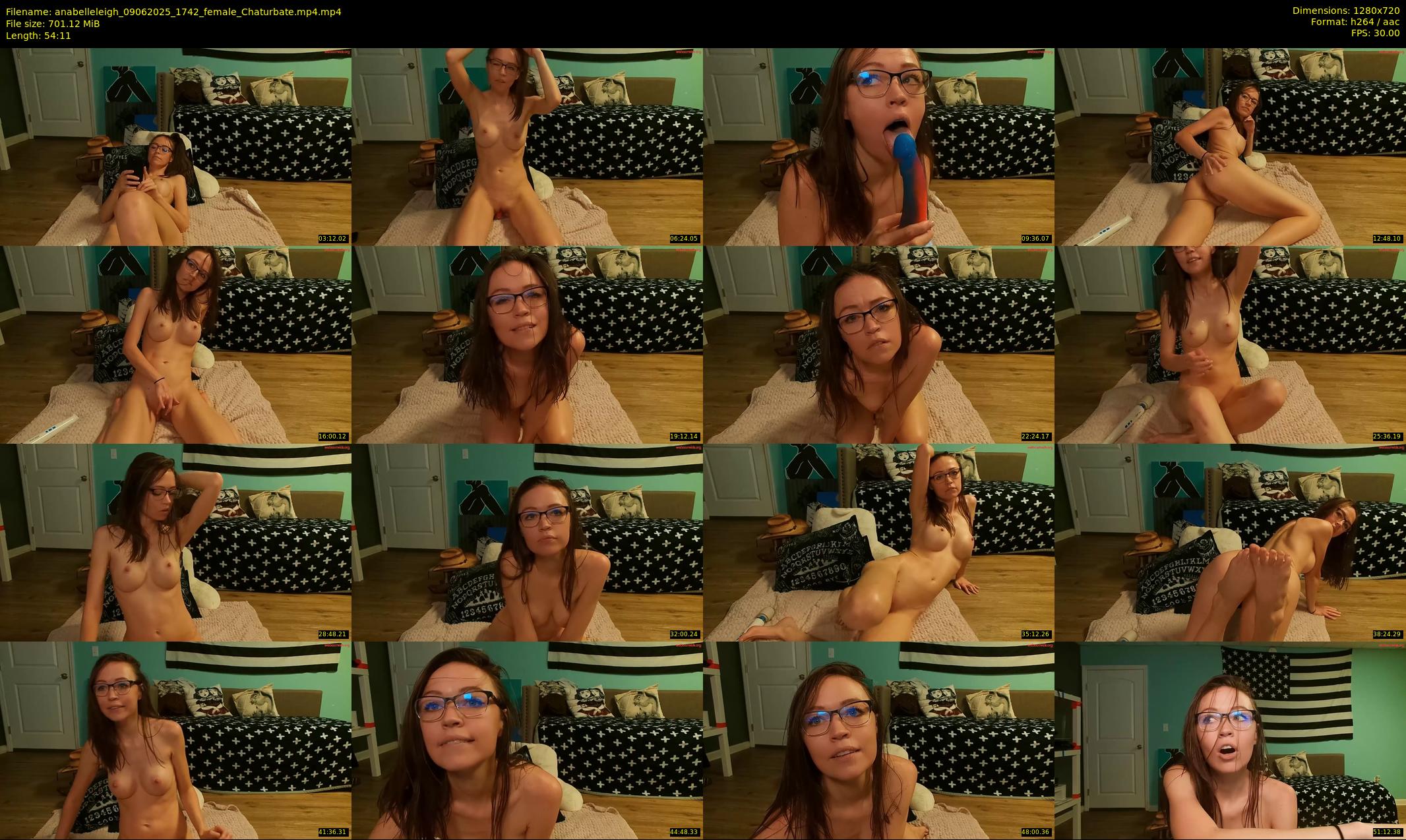 anabelleleigh — 55 minute Chaturbate female cam show recording, 720p, Jun 9, 2025
