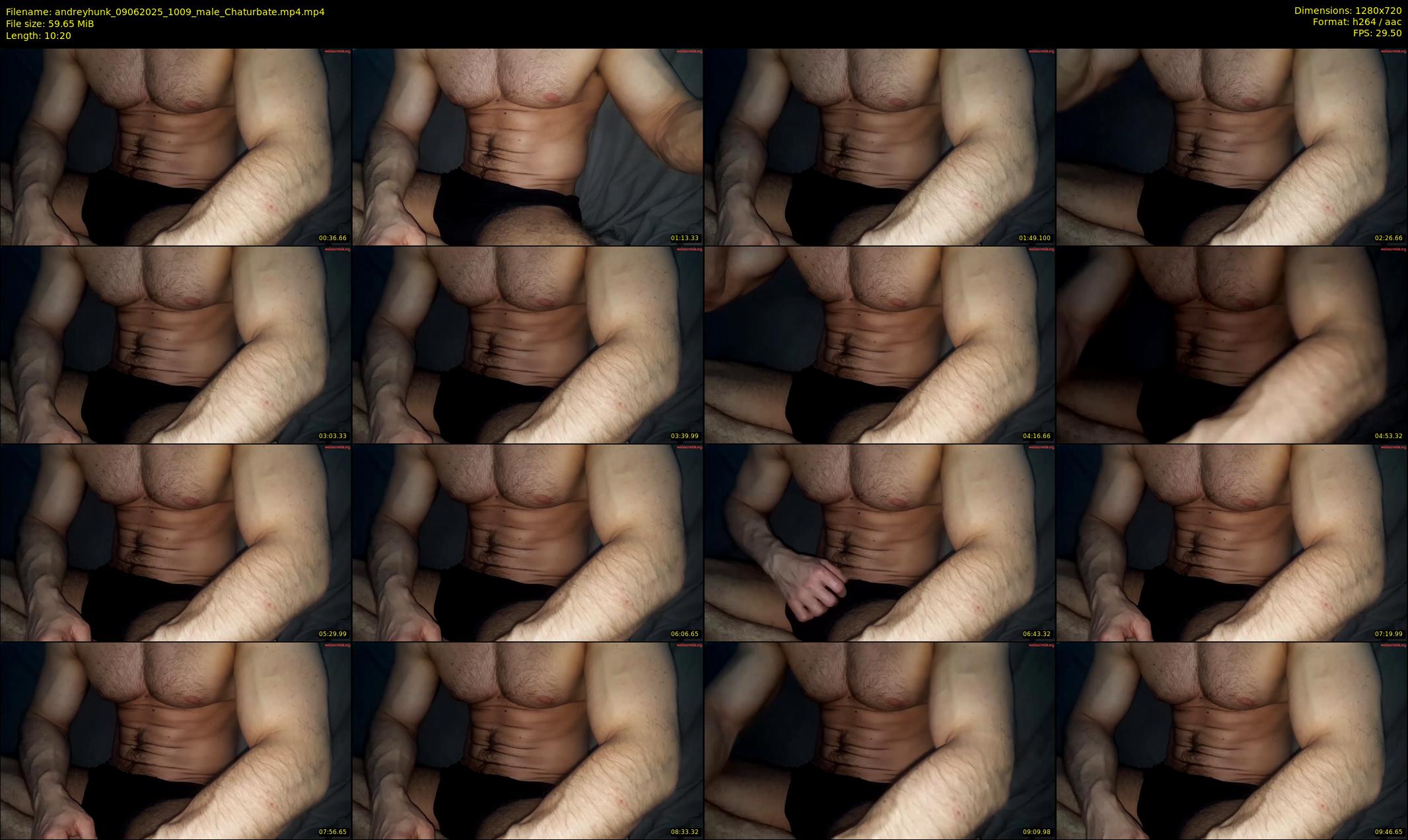 andreyhunk — 11 minute Chaturbate male cam show recording, 720p, Jun 9, 2025