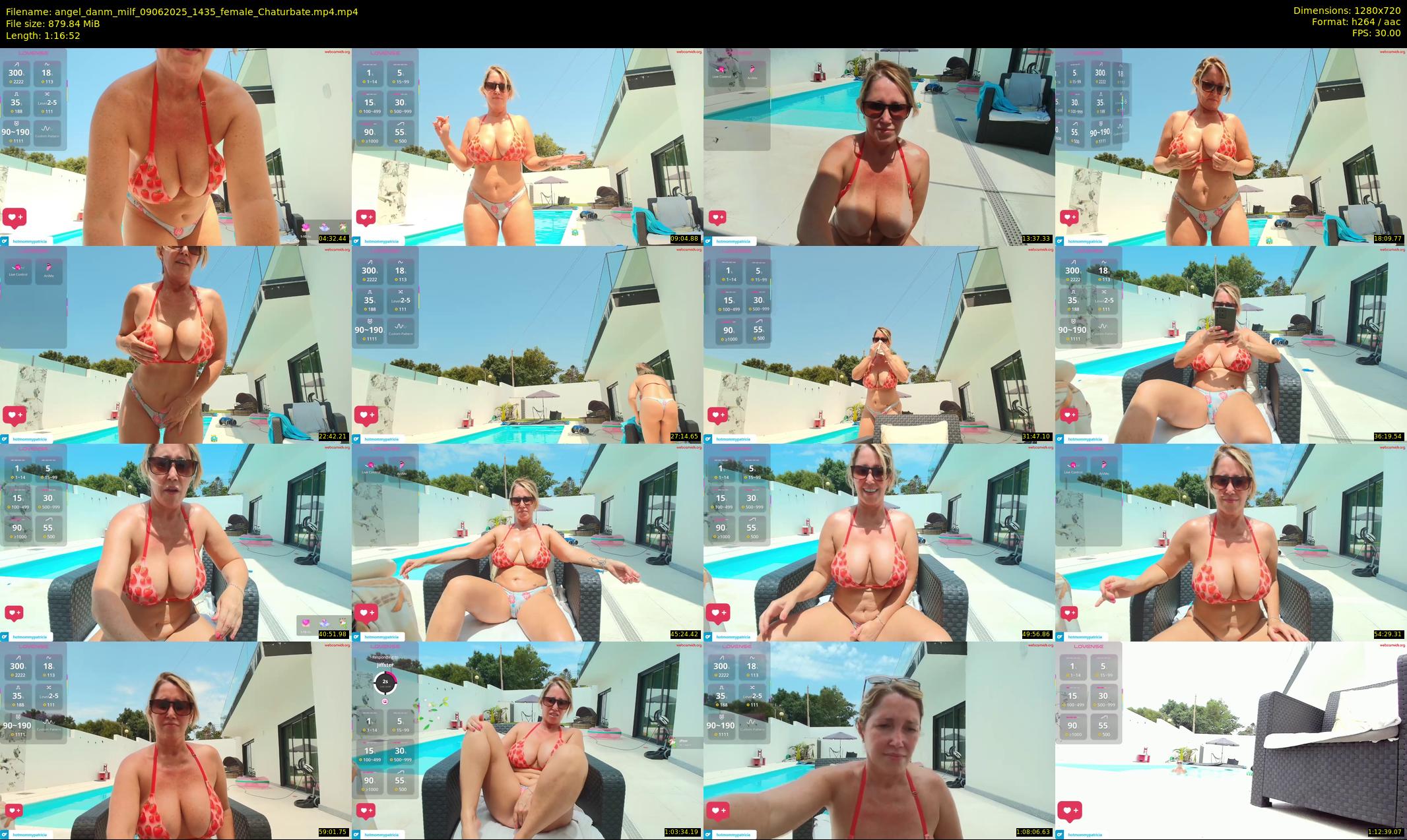 angel_danm_milf — 77 minute Chaturbate female cam show recording, 720p, Jun 9, 2025