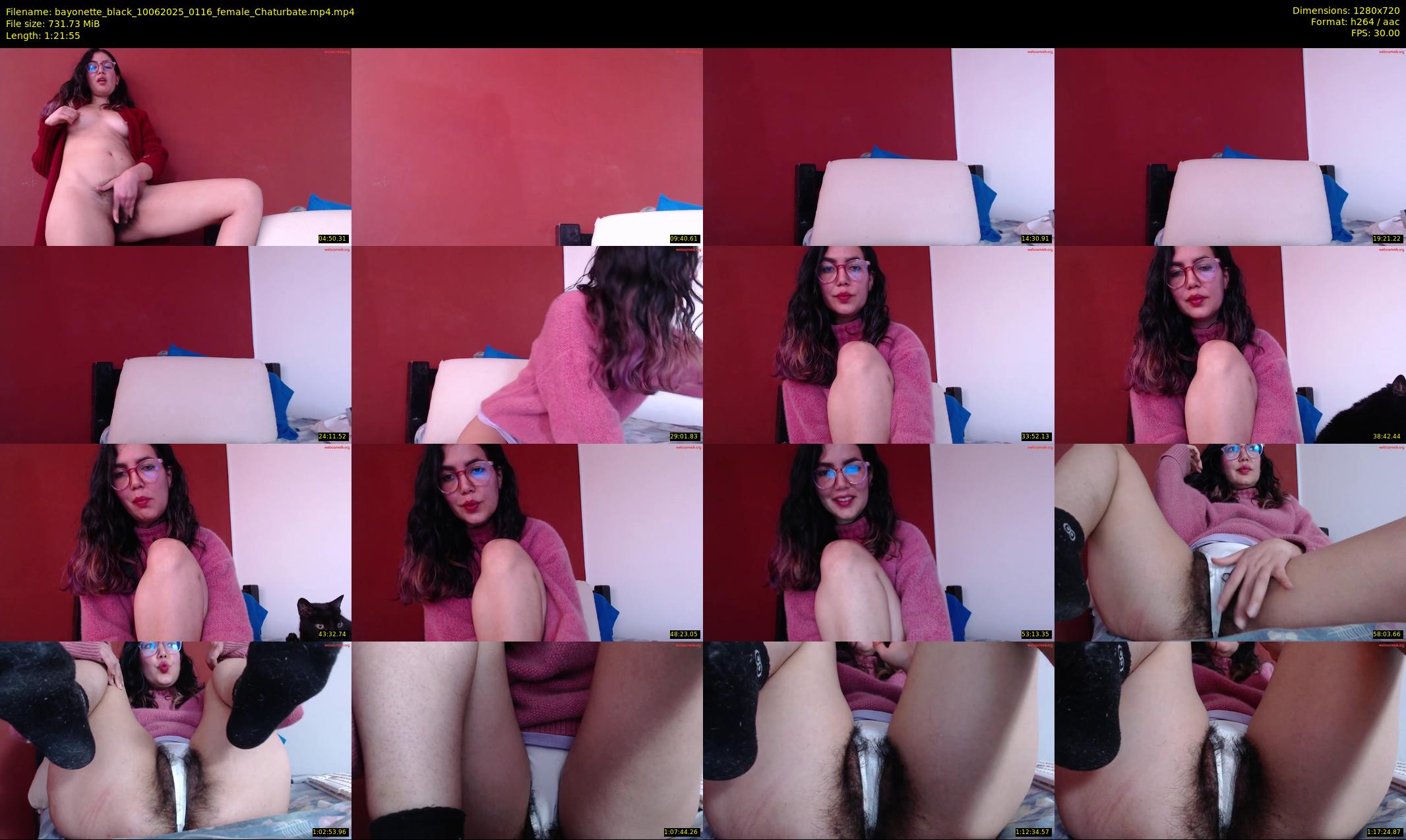 bayonette_black — 82 minute Chaturbate female cam show recording, 720p, Jun 10, 2025