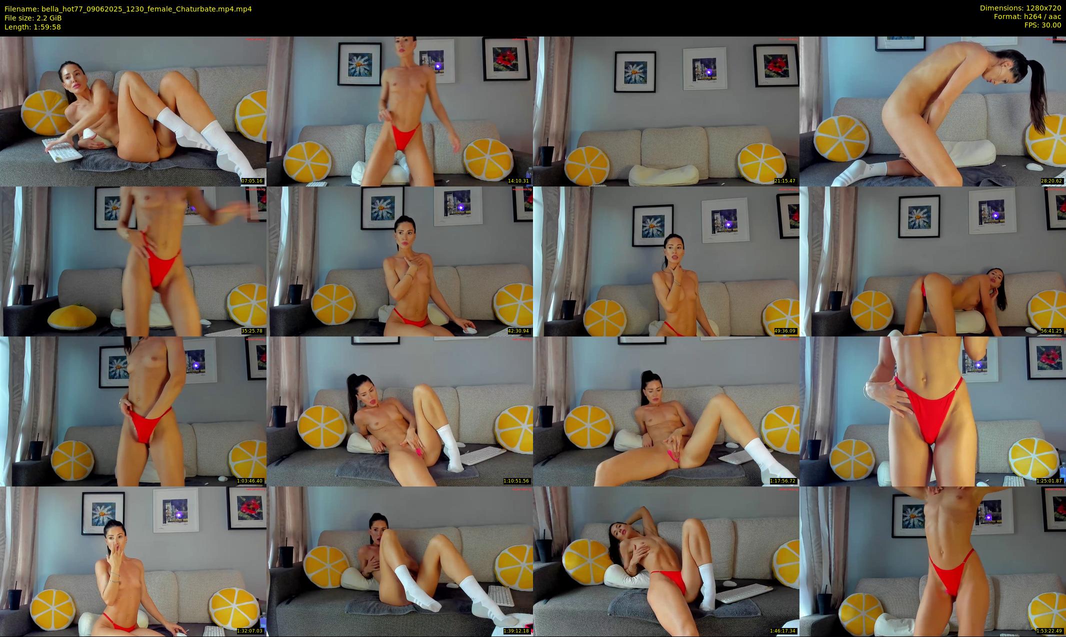 bella_hot77 — 120 minute Chaturbate female cam show recording, 720p, Jun 9, 2025
