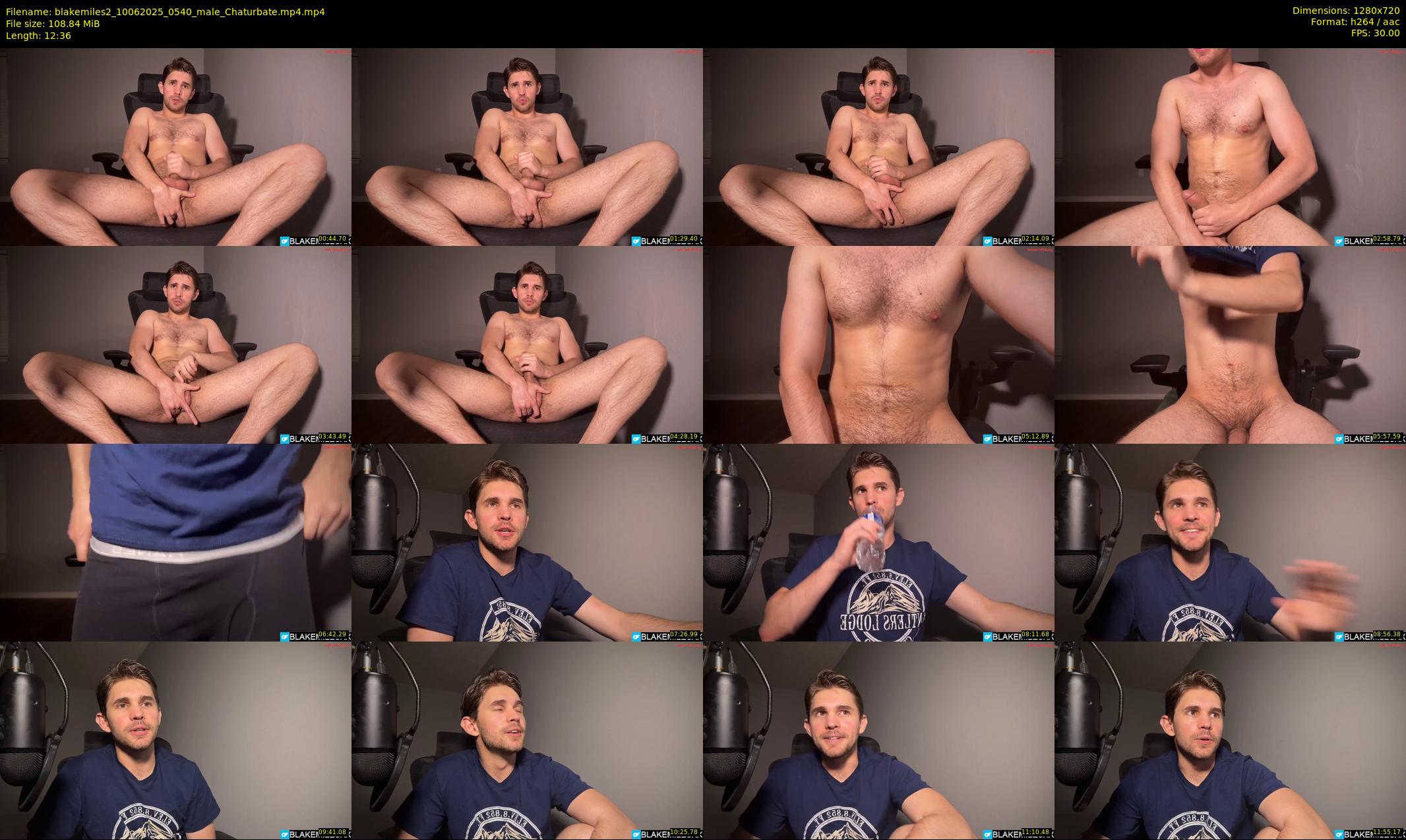 blakemiles2 — 13 minute Chaturbate male cam show recording, 720p, Jun 10, 2025